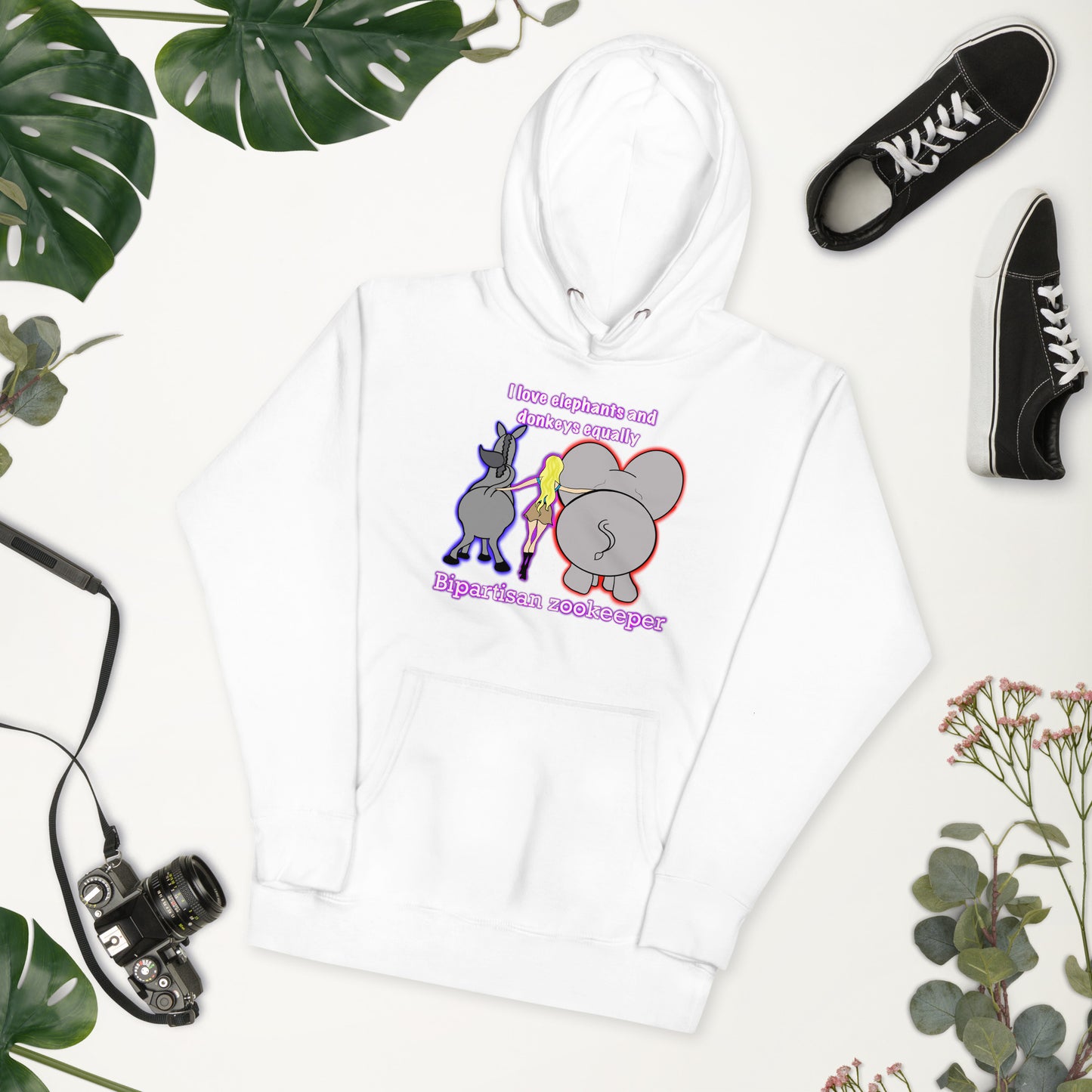 Bipartisan Zookeeper Unisex Hoodie