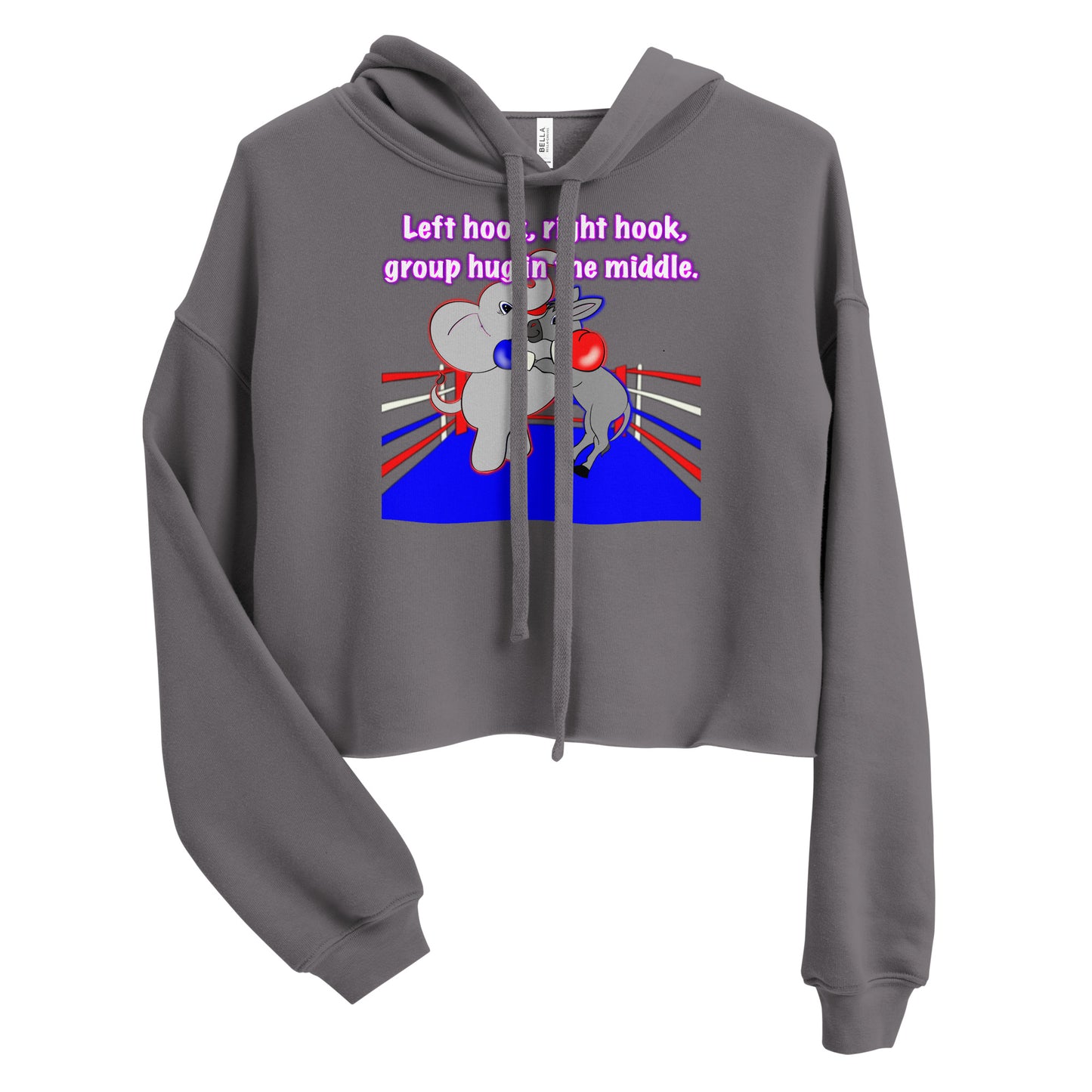 Group Hug Crop Hoodie