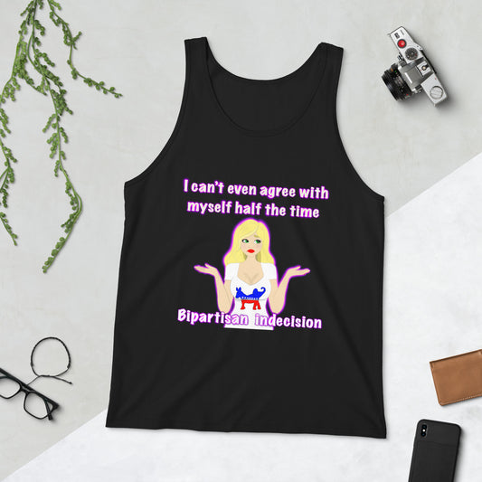 Bipartisan indecision Men's Tank Top