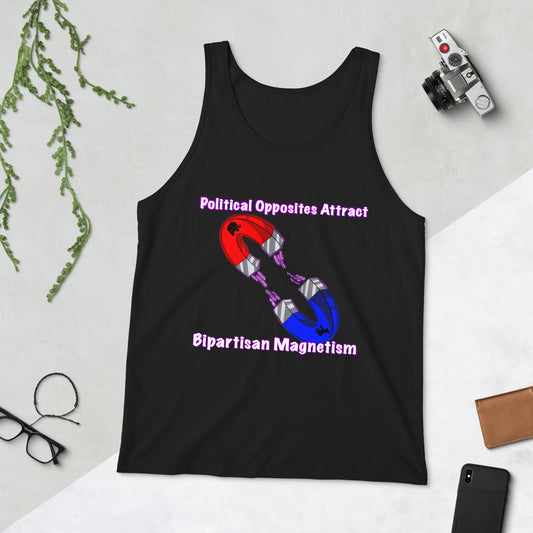 Bipartisan Magnetism Men's Tank Top