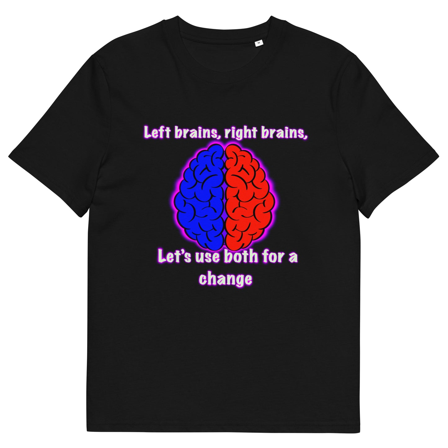 Let's use both Unisex organic cotton t-shirt