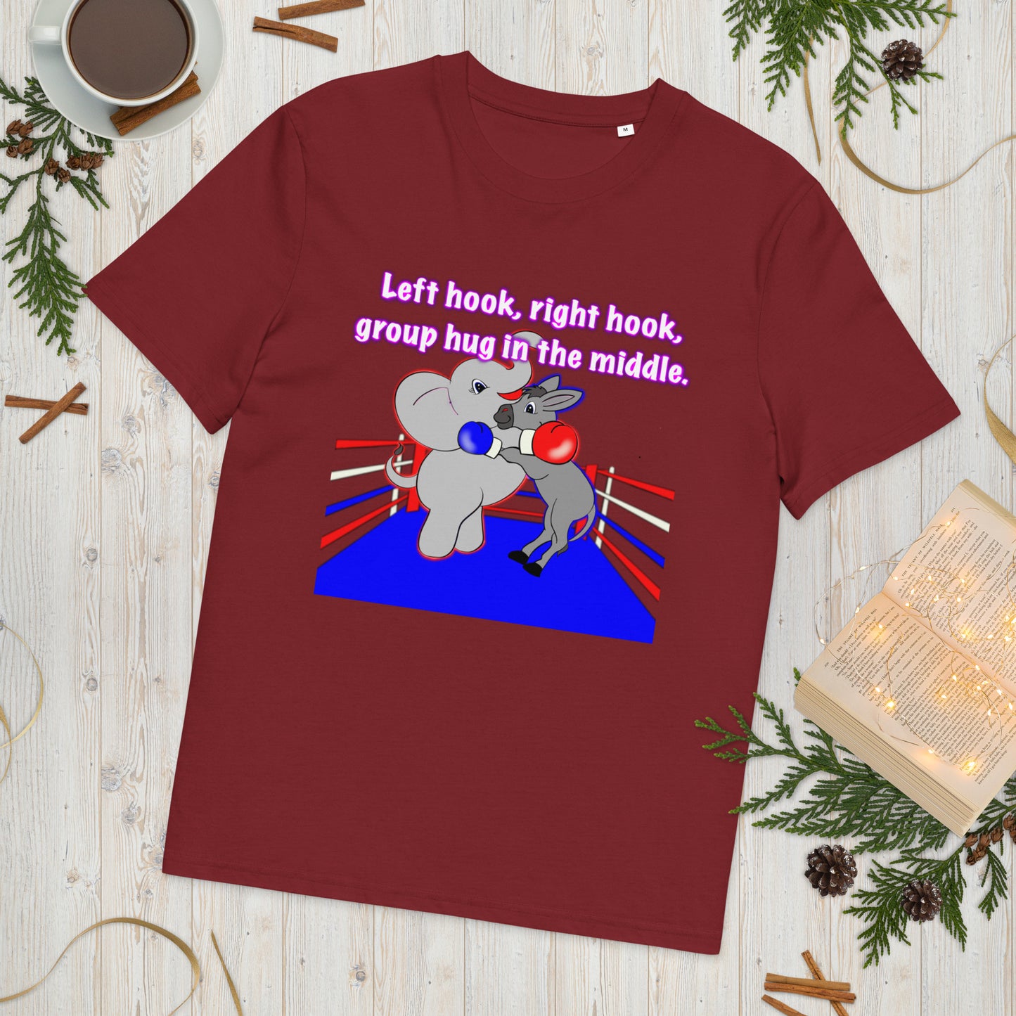 Group Hug Unisex organic cotton t-shirt