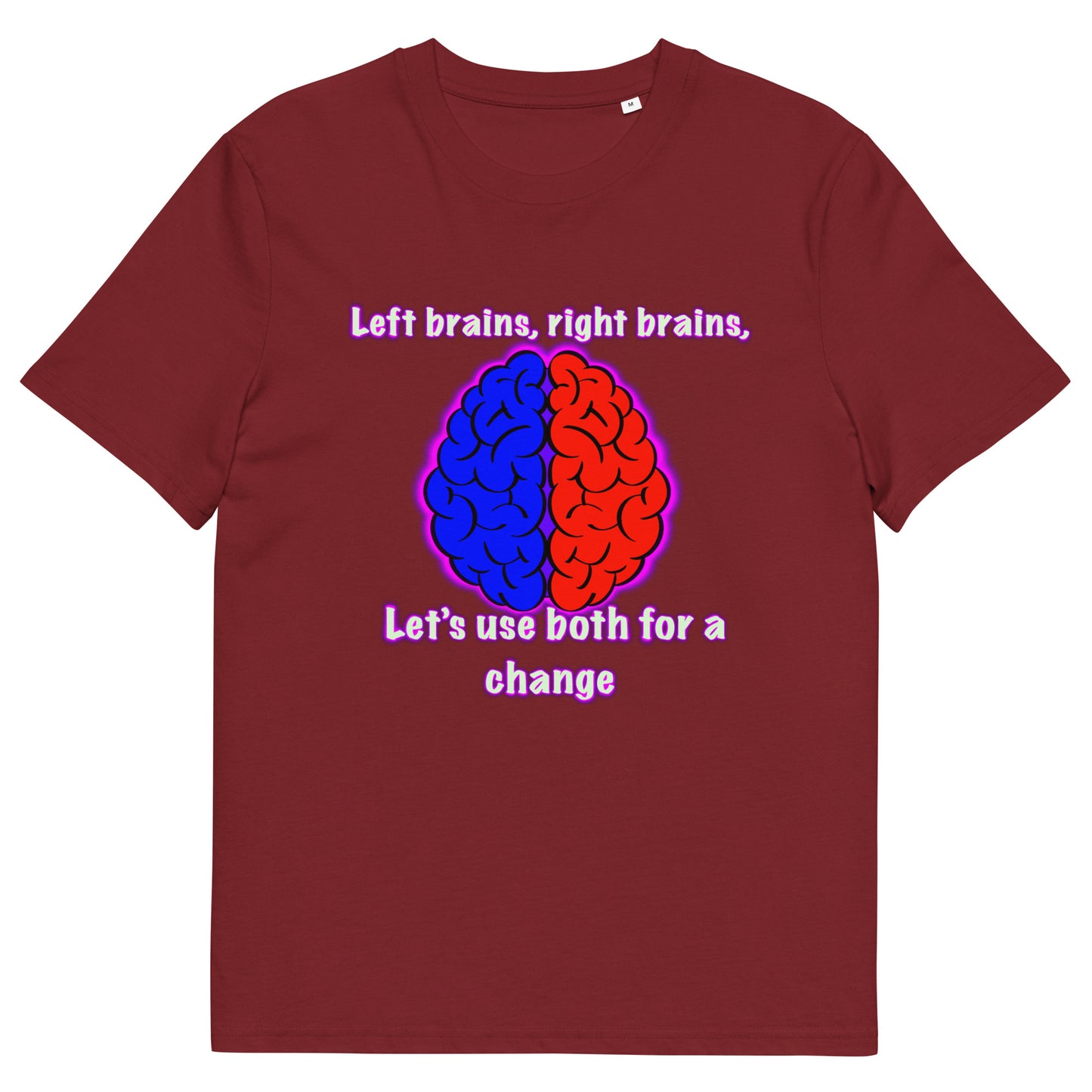 Let's use both Unisex organic cotton t-shirt
