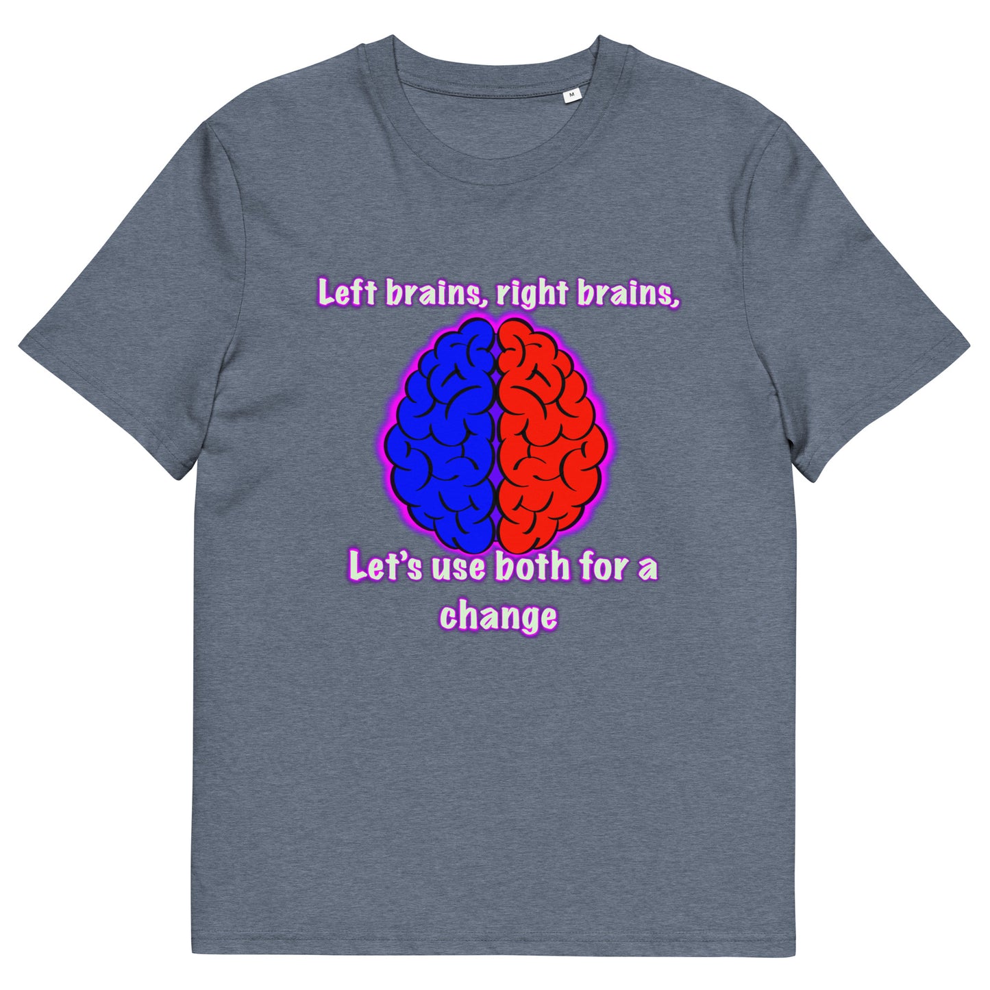 Let's use both Unisex organic cotton t-shirt