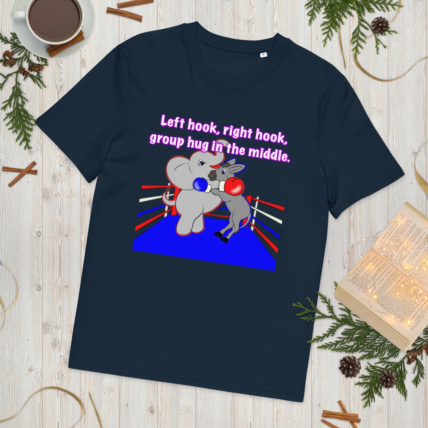 Group Hug Unisex organic cotton t-shirt