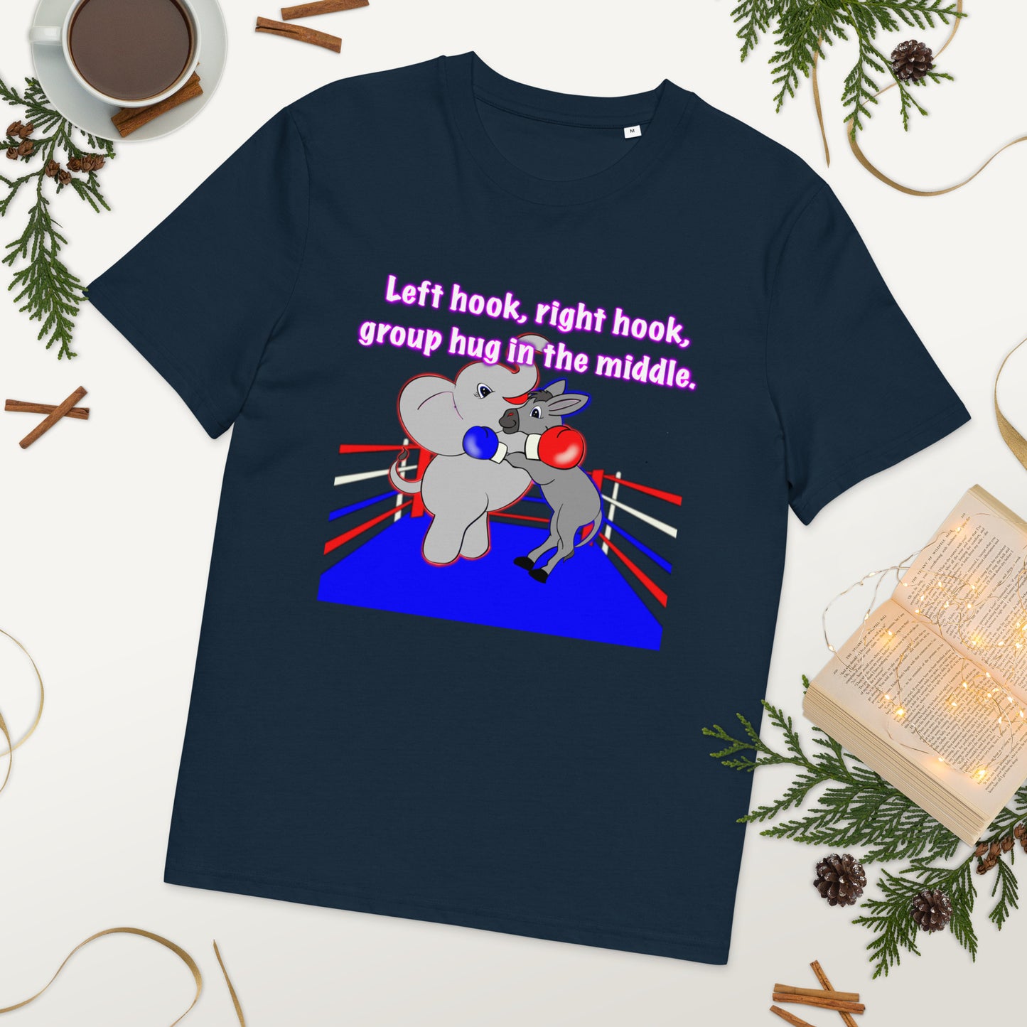 Group Hug Unisex organic cotton t-shirt