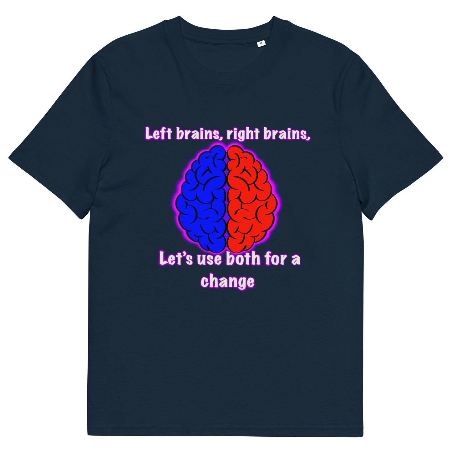 Let's use both Unisex organic cotton t-shirt