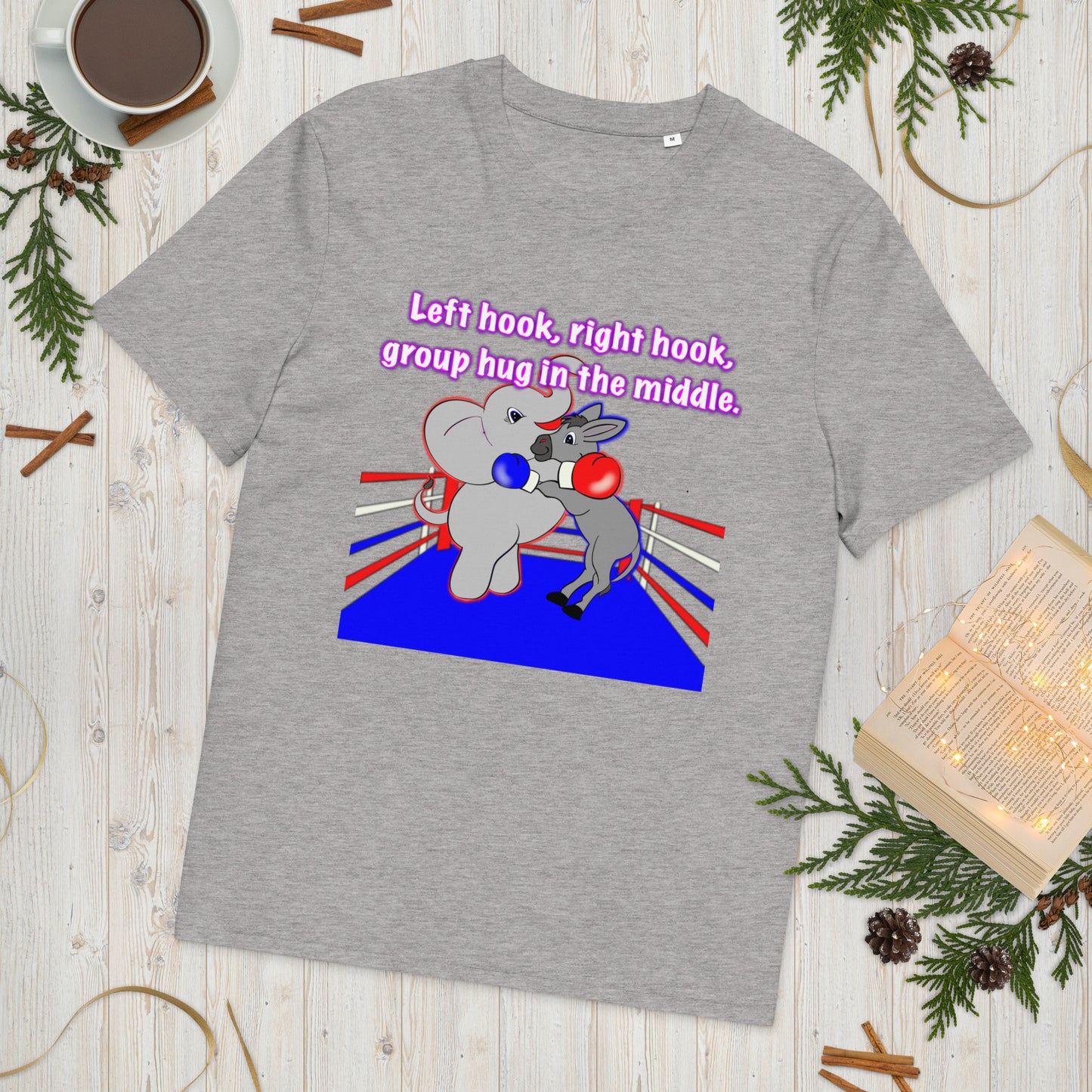 Group Hug Unisex organic cotton t-shirt