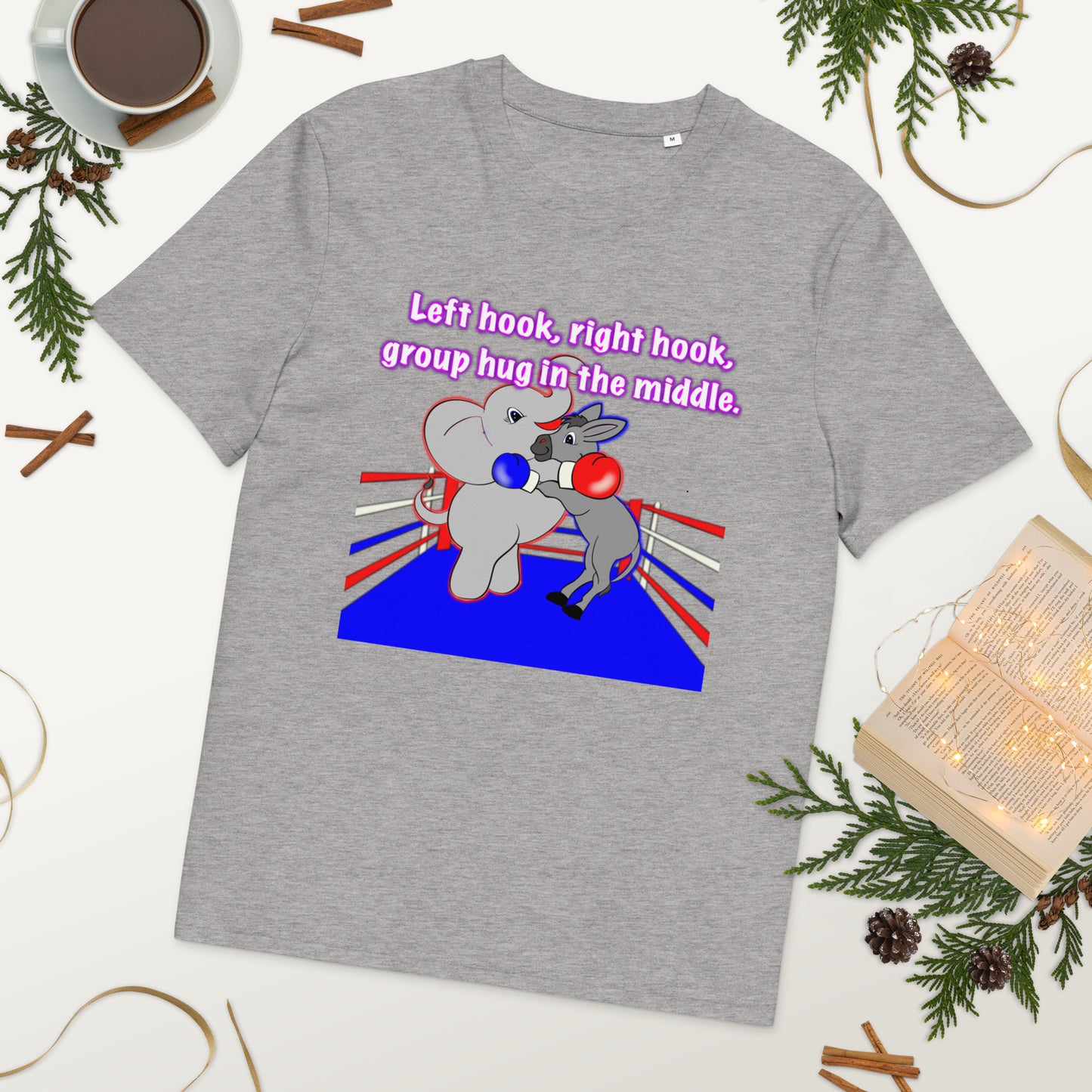 Group Hug Unisex organic cotton t-shirt