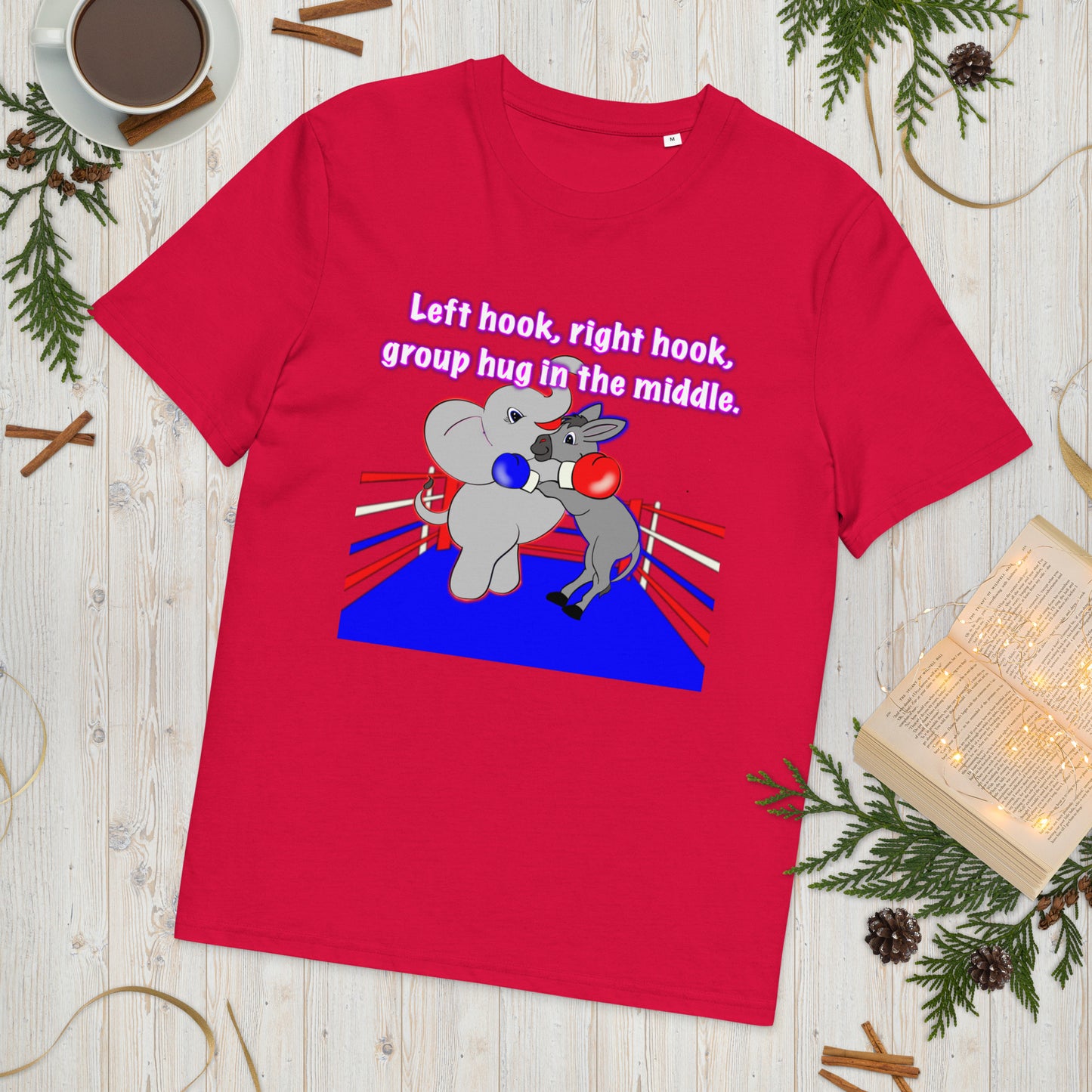 Group Hug Unisex organic cotton t-shirt