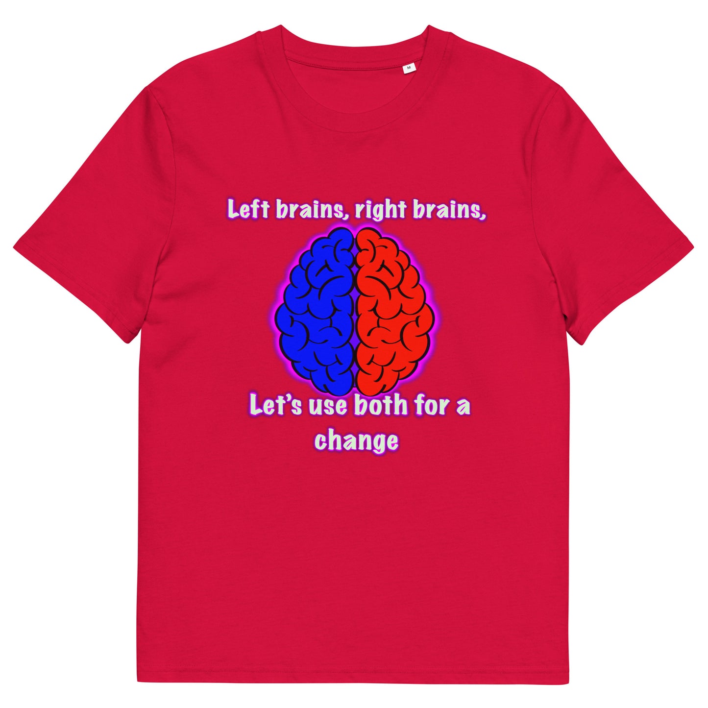 Let's use both Unisex organic cotton t-shirt