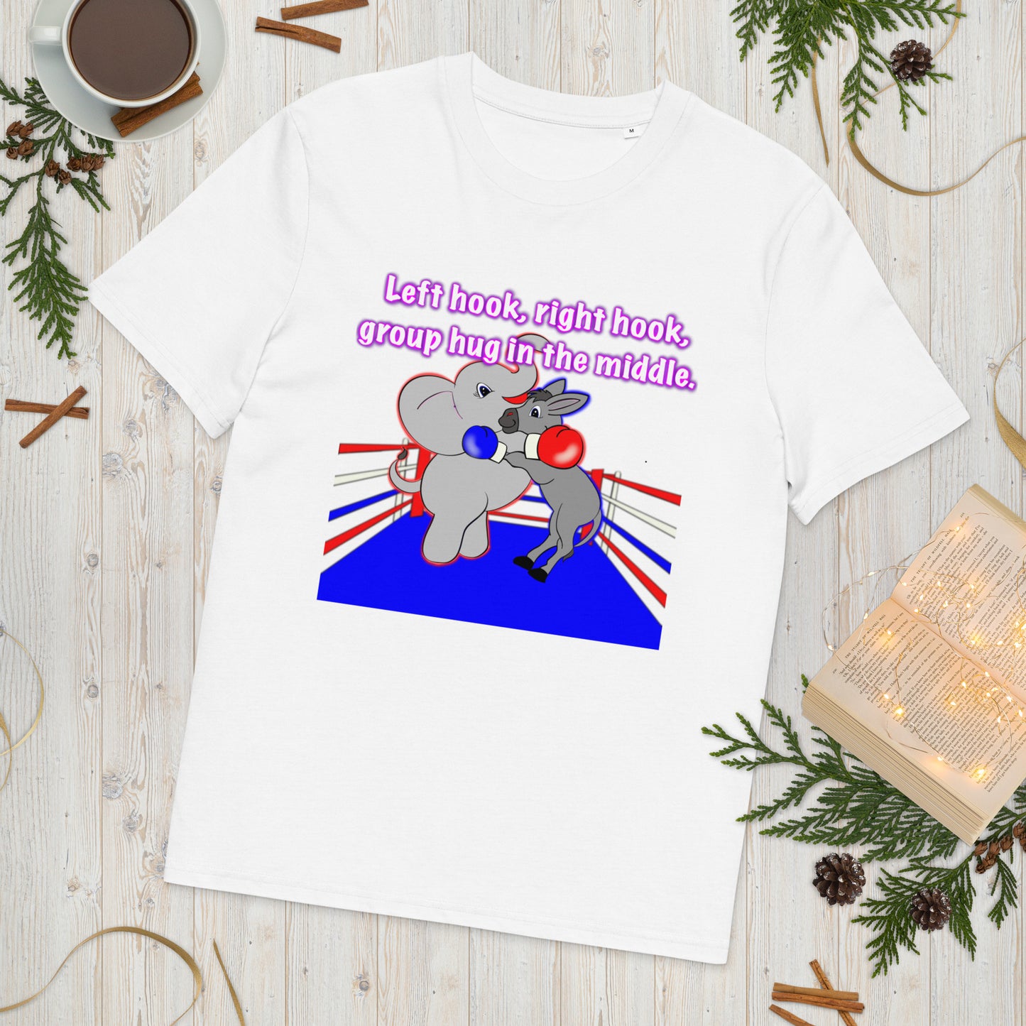 Group Hug Unisex organic cotton t-shirt
