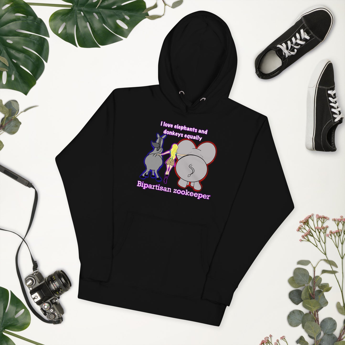 Bipartisan Zookeeper Unisex Hoodie