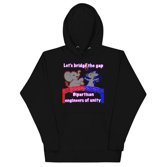 Bridge the gap Unisex Hoodie