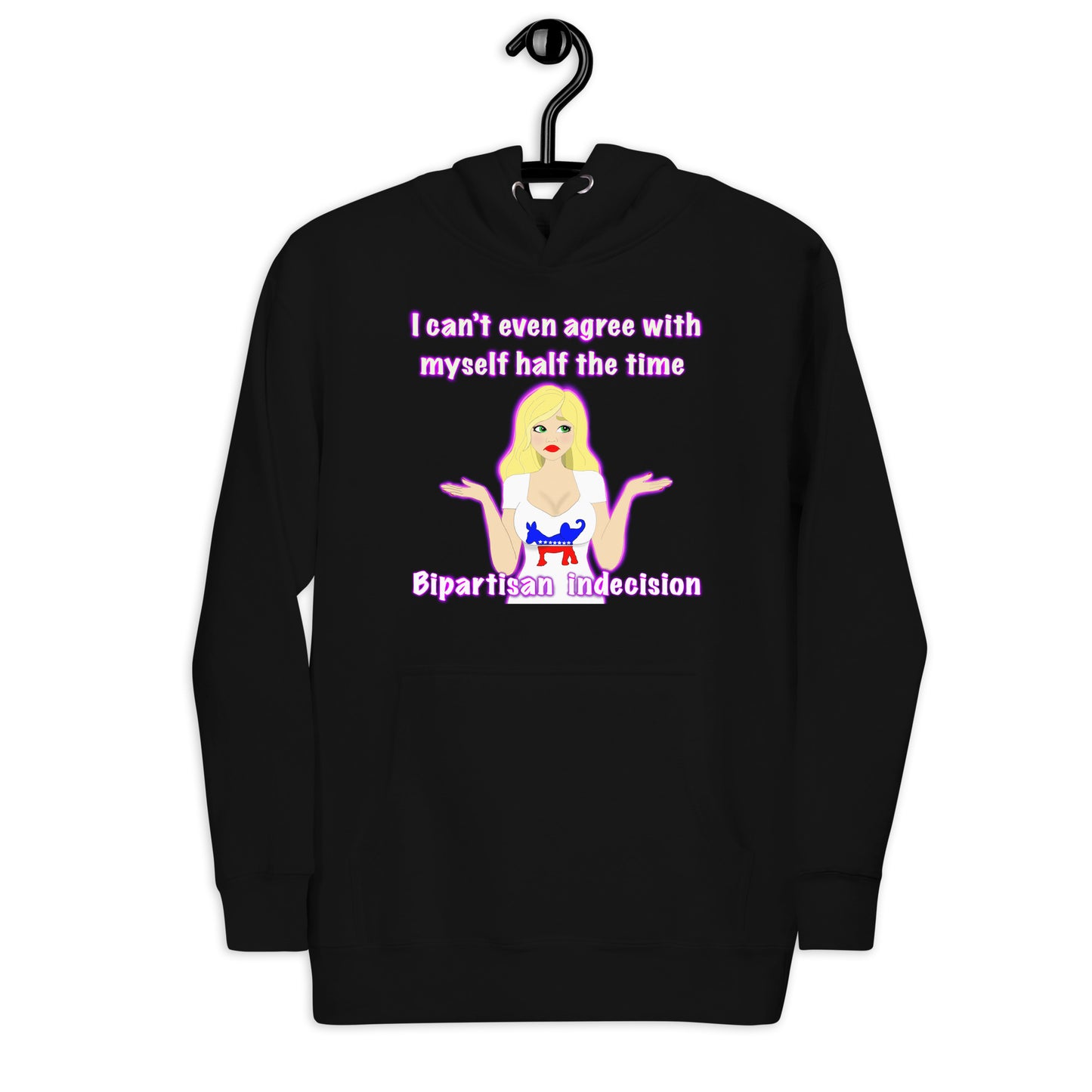 Bipartisan indecision Unisex Hoodie