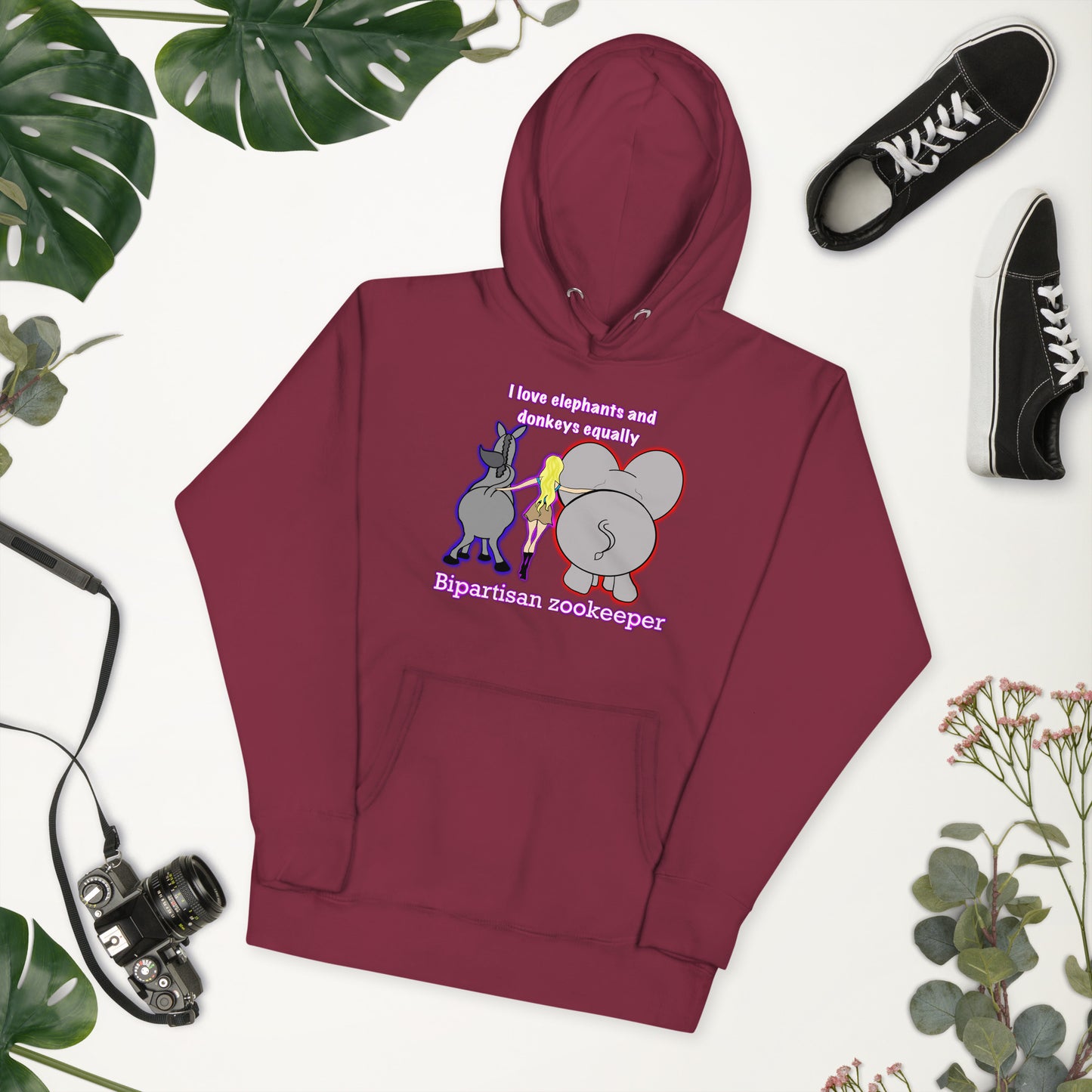 Bipartisan Zookeeper Unisex Hoodie