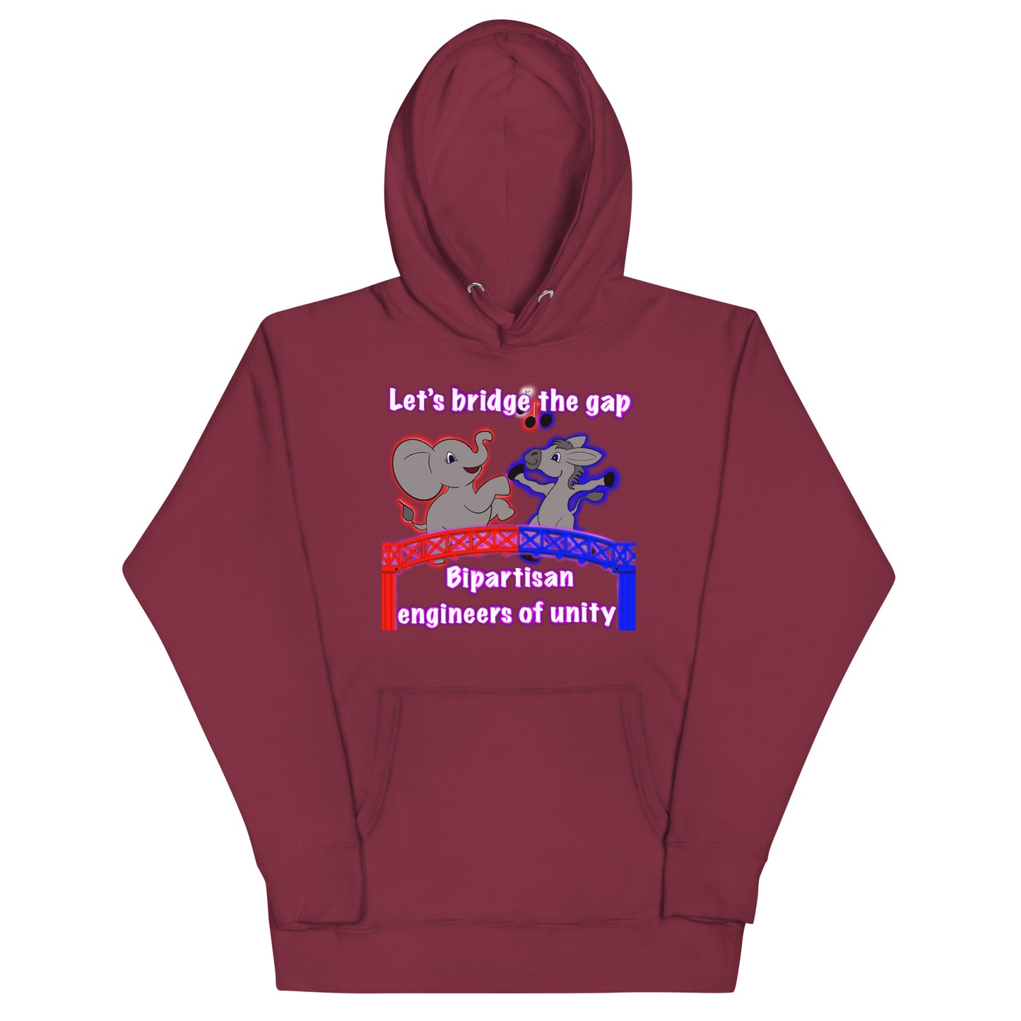 Bridge the gap Unisex Hoodie