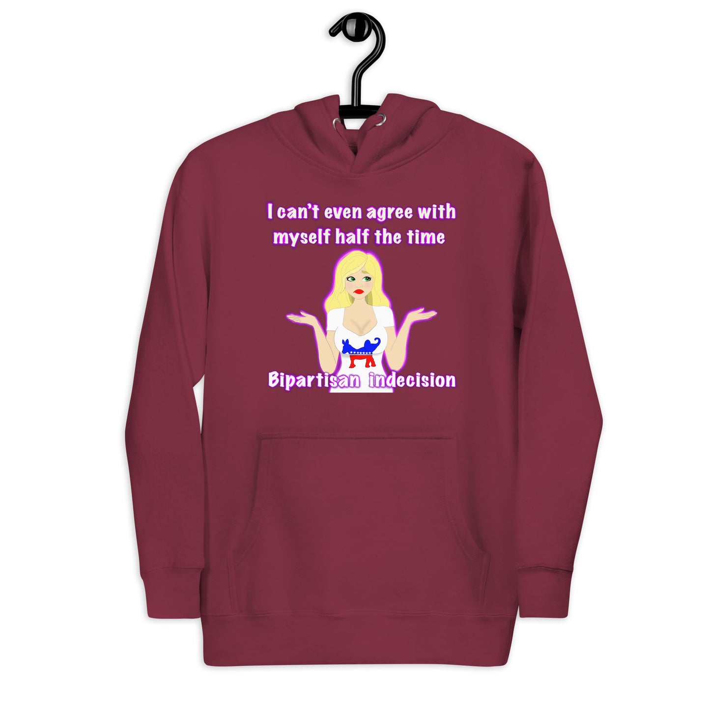 Bipartisan indecision Unisex Hoodie