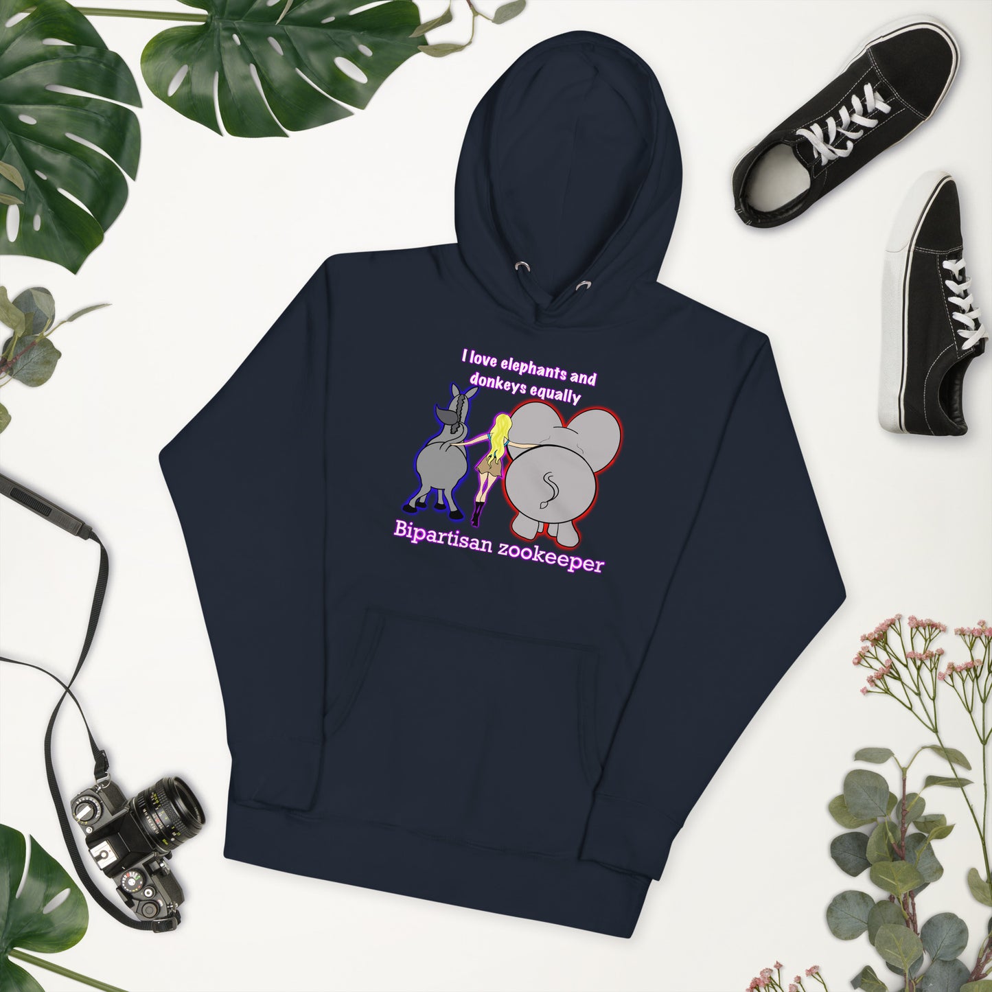 Bipartisan Zookeeper Unisex Hoodie