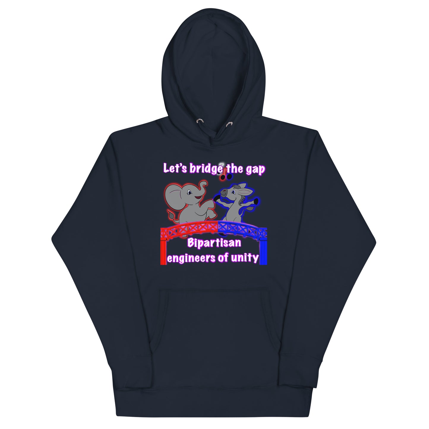 Bridge the gap Unisex Hoodie