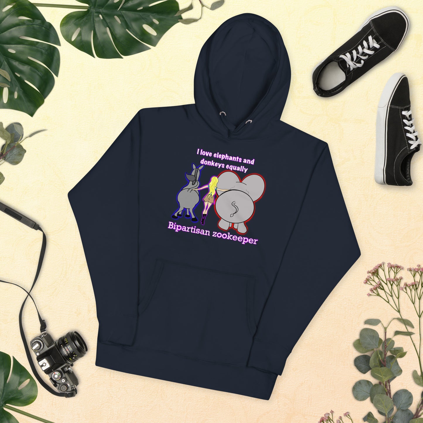Bipartisan Zookeeper Unisex Hoodie