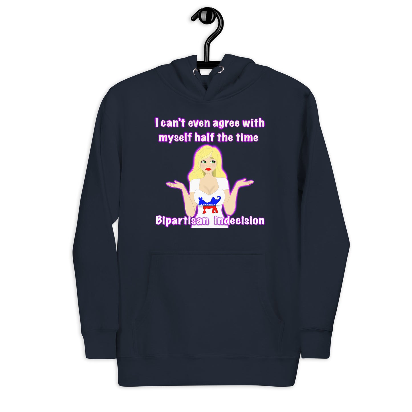 Bipartisan indecision Unisex Hoodie