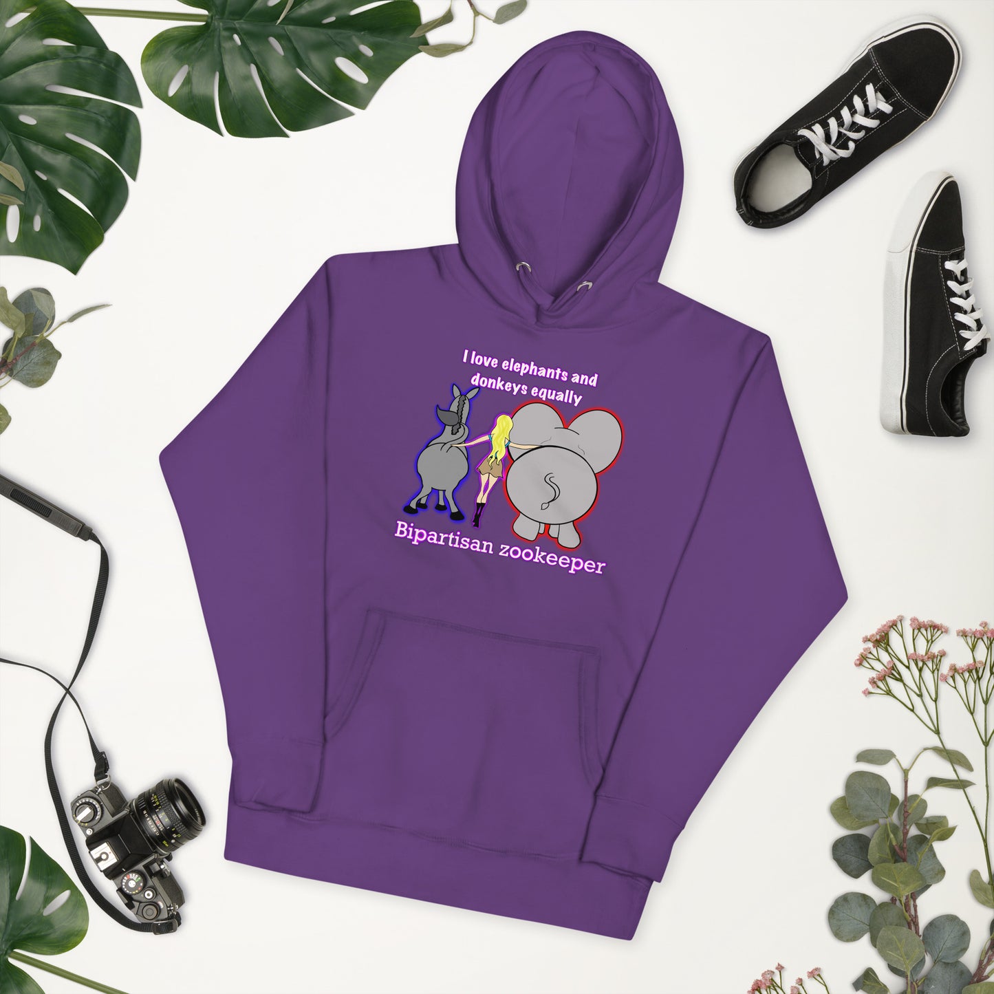 Bipartisan Zookeeper Unisex Hoodie