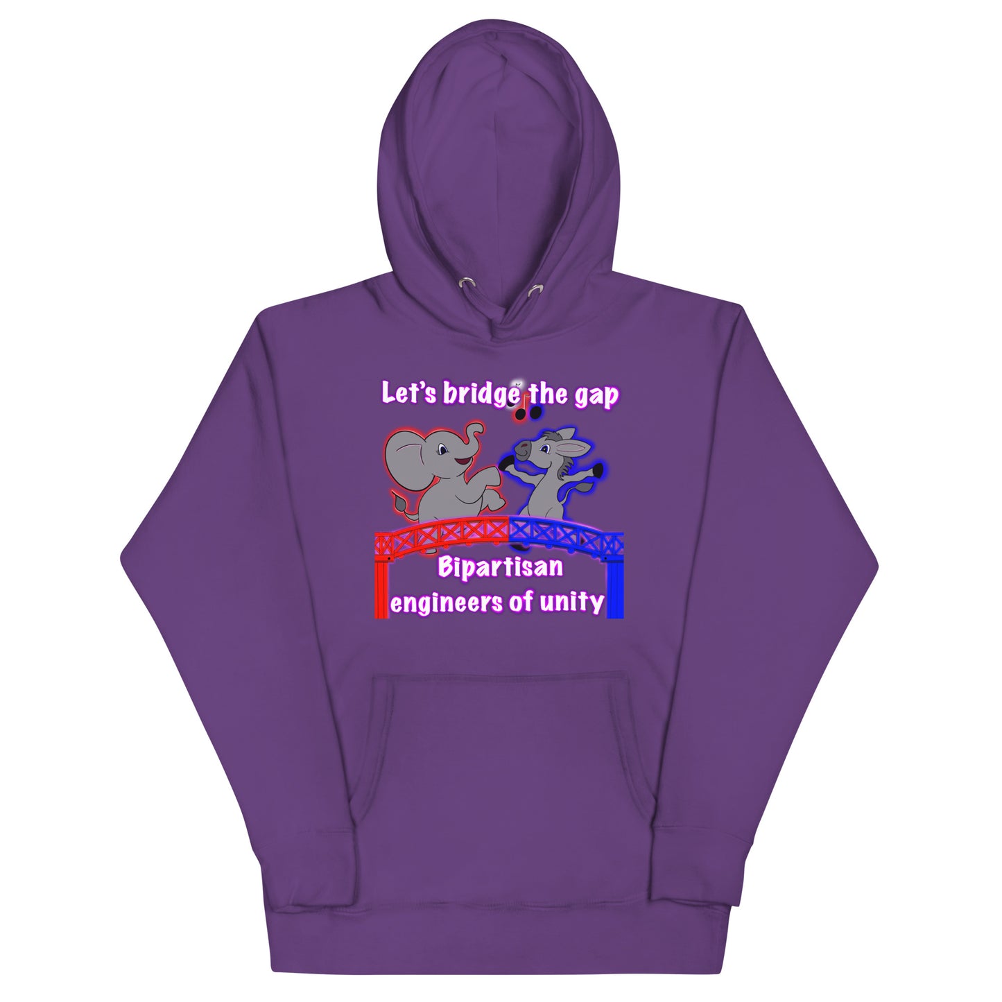 Bridge the gap Unisex Hoodie