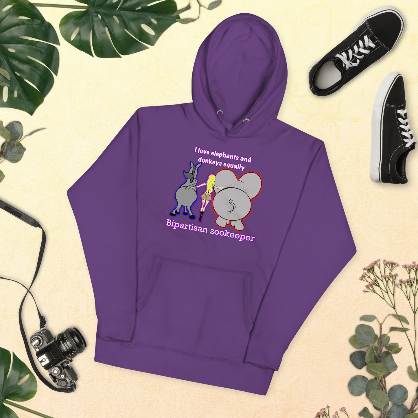 Bipartisan Zookeeper Unisex Hoodie