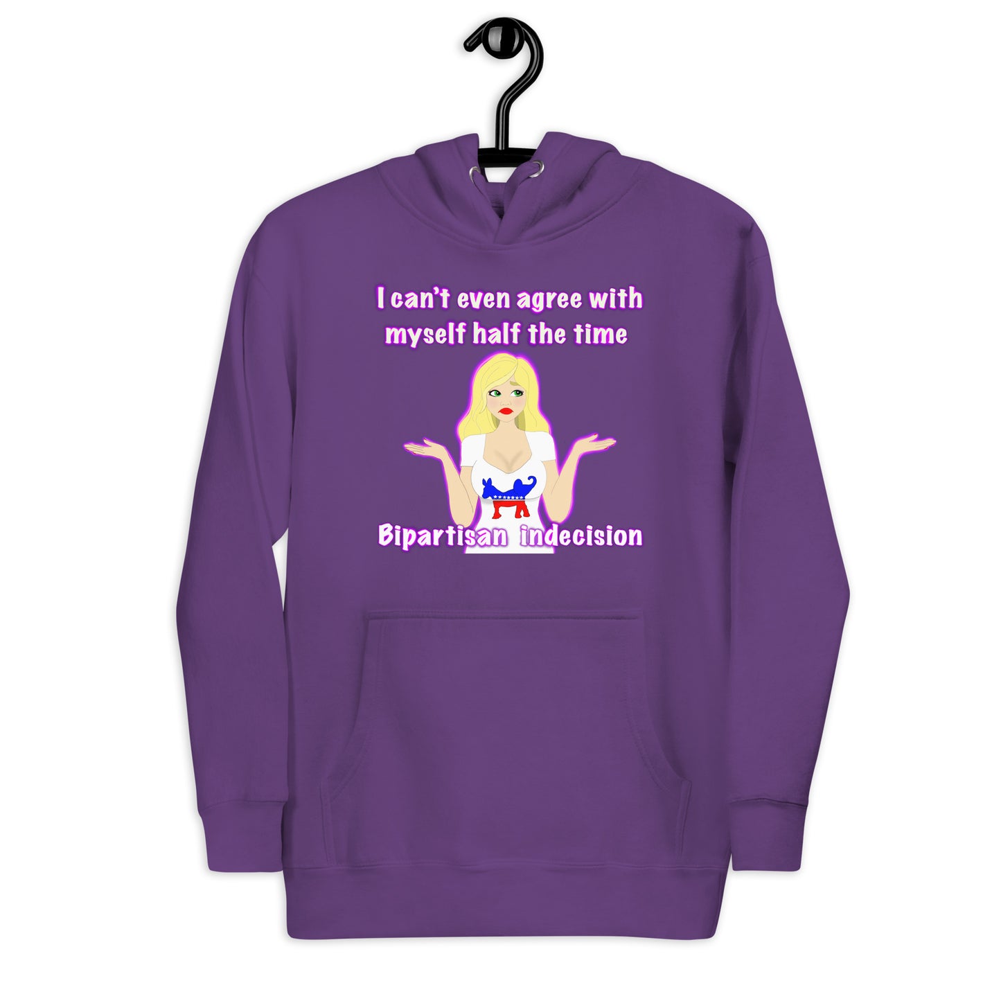 Bipartisan indecision Unisex Hoodie