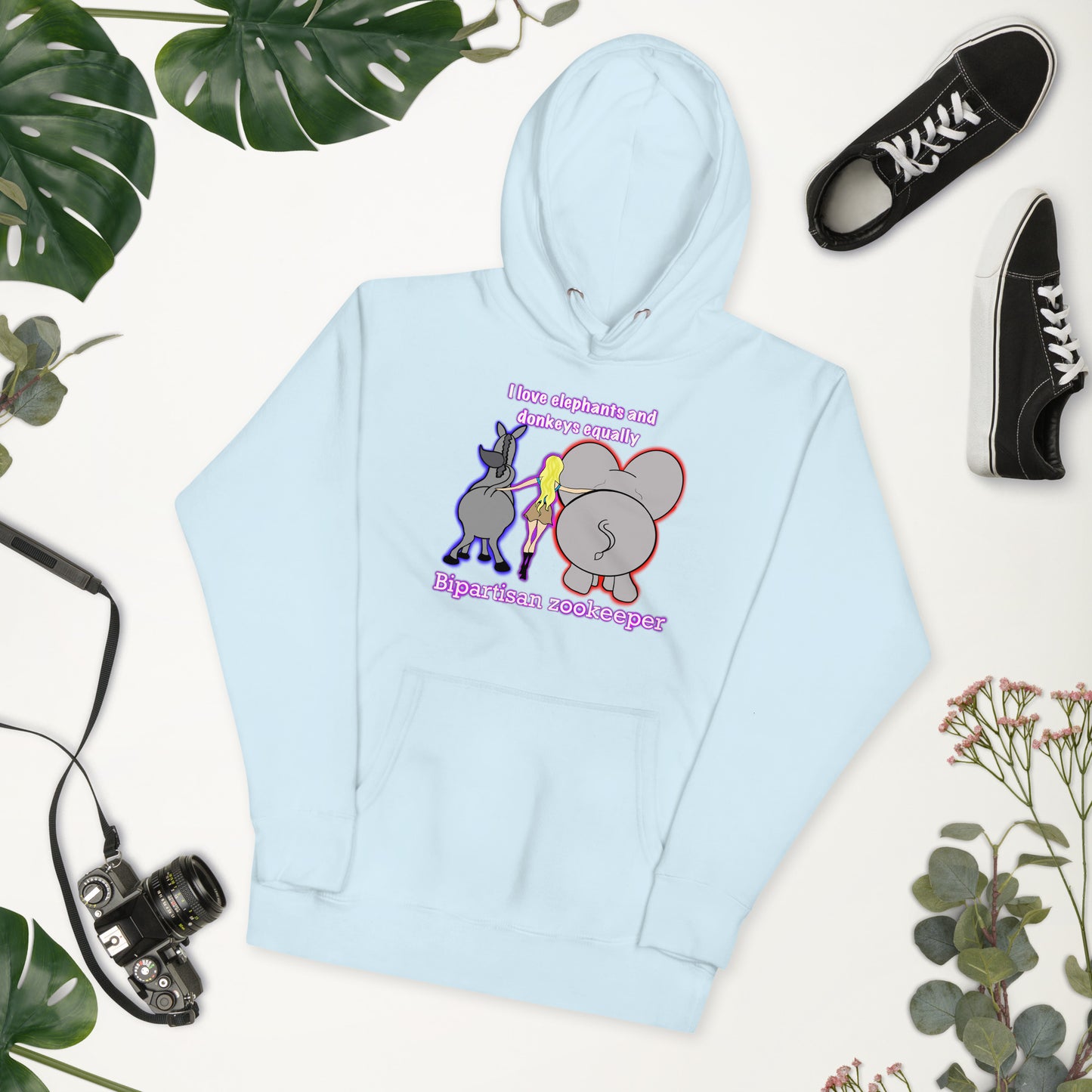 Bipartisan Zookeeper Unisex Hoodie