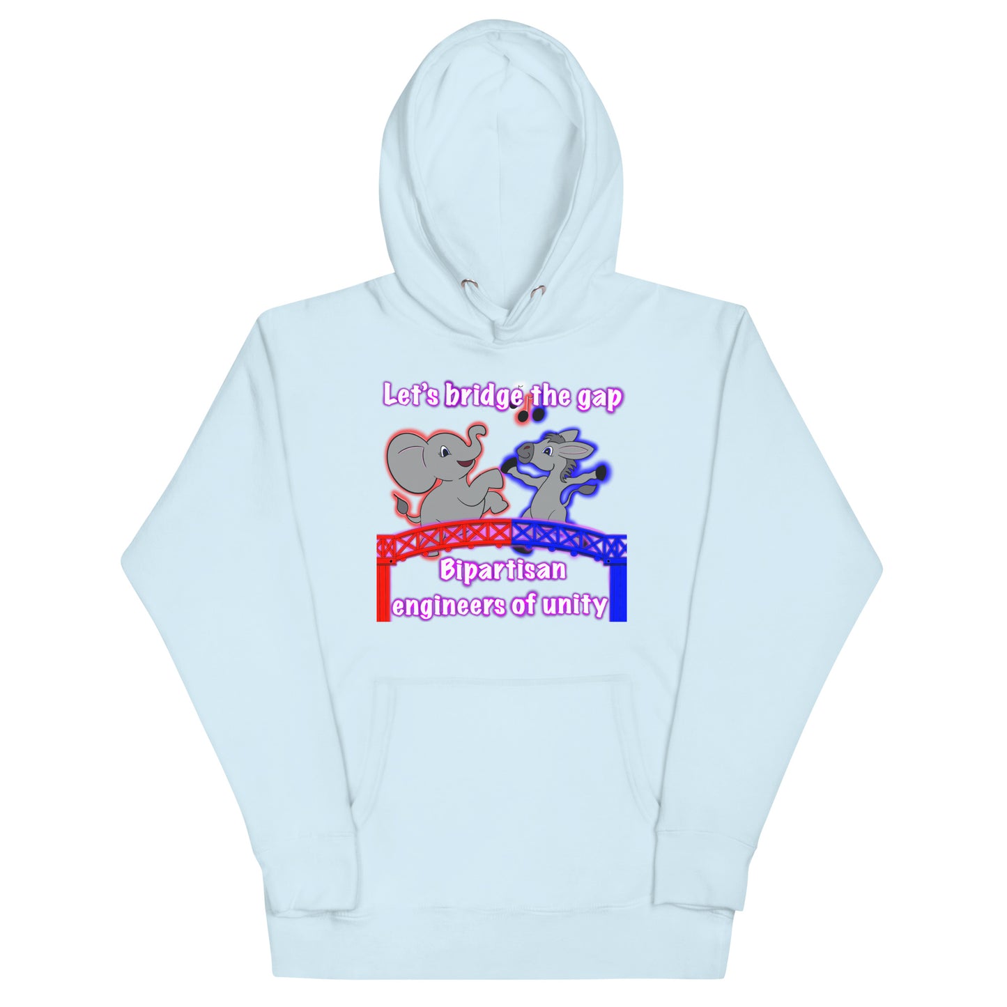 Bridge the gap Unisex Hoodie