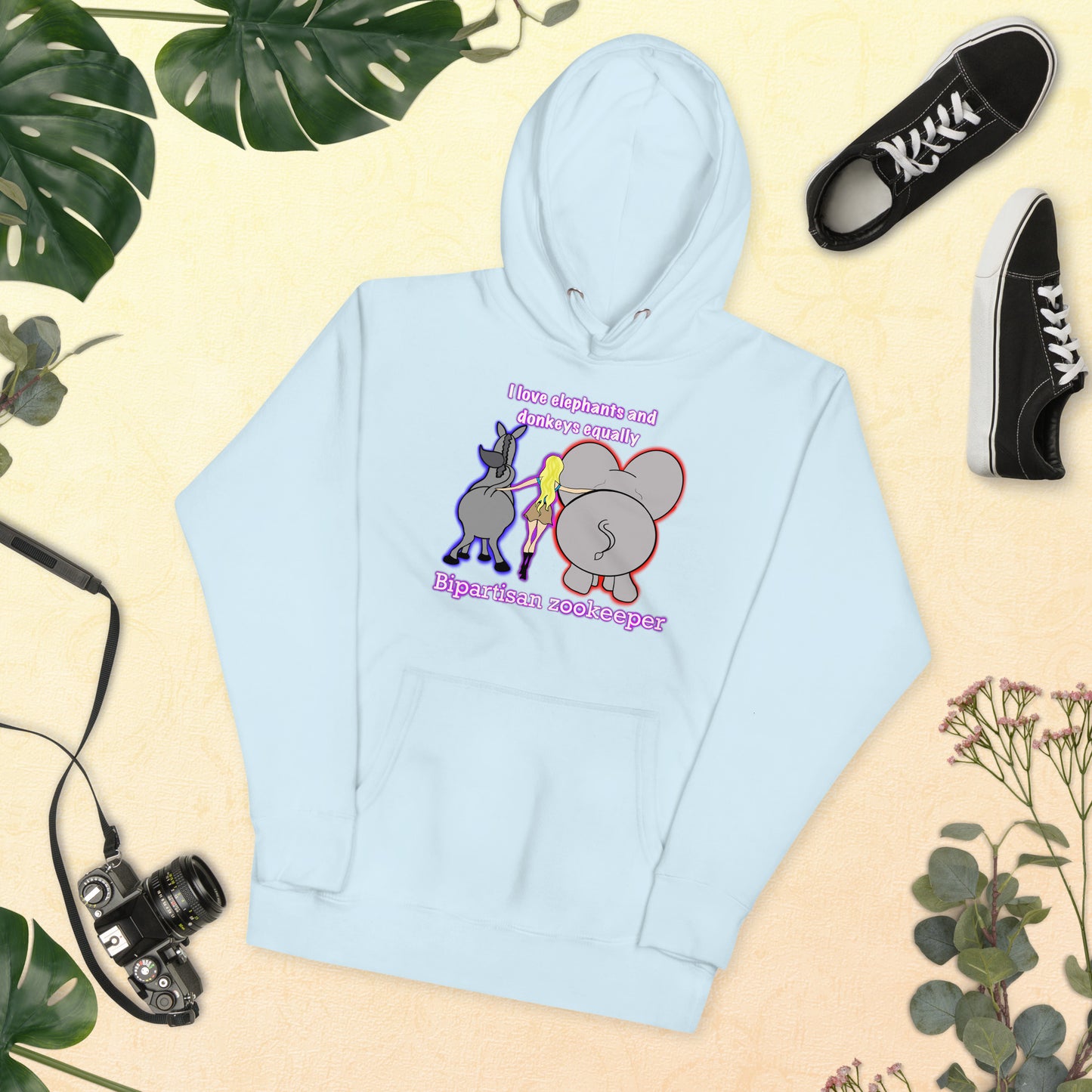 Bipartisan Zookeeper Unisex Hoodie