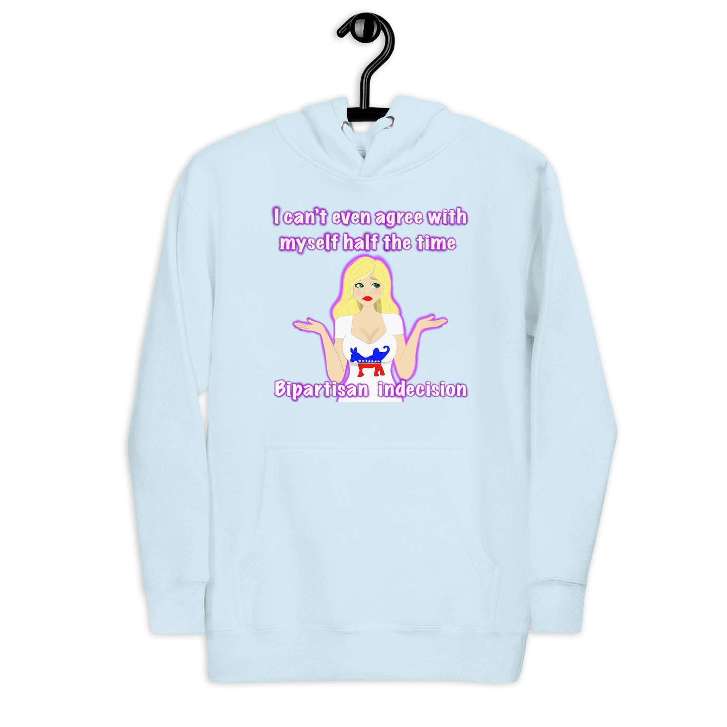 Bipartisan indecision Unisex Hoodie