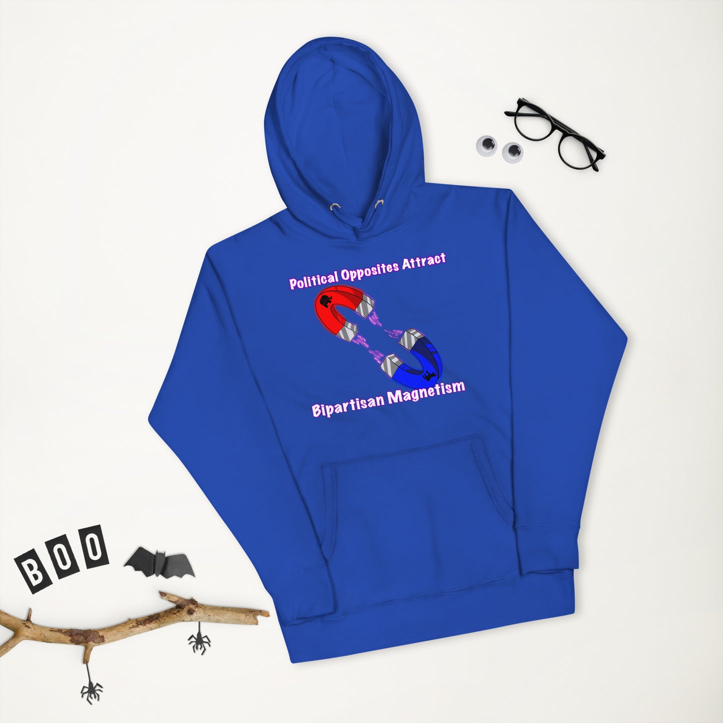 Bipartisan Magnetism Unisex Hoodie