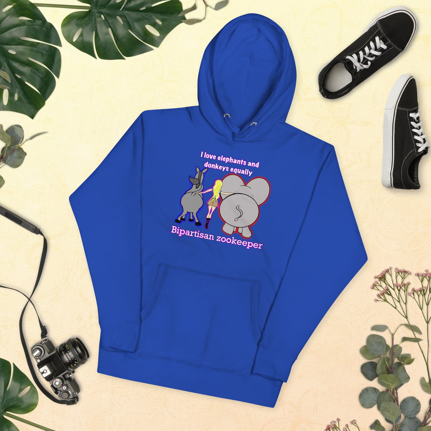 Bipartisan Zookeeper Unisex Hoodie