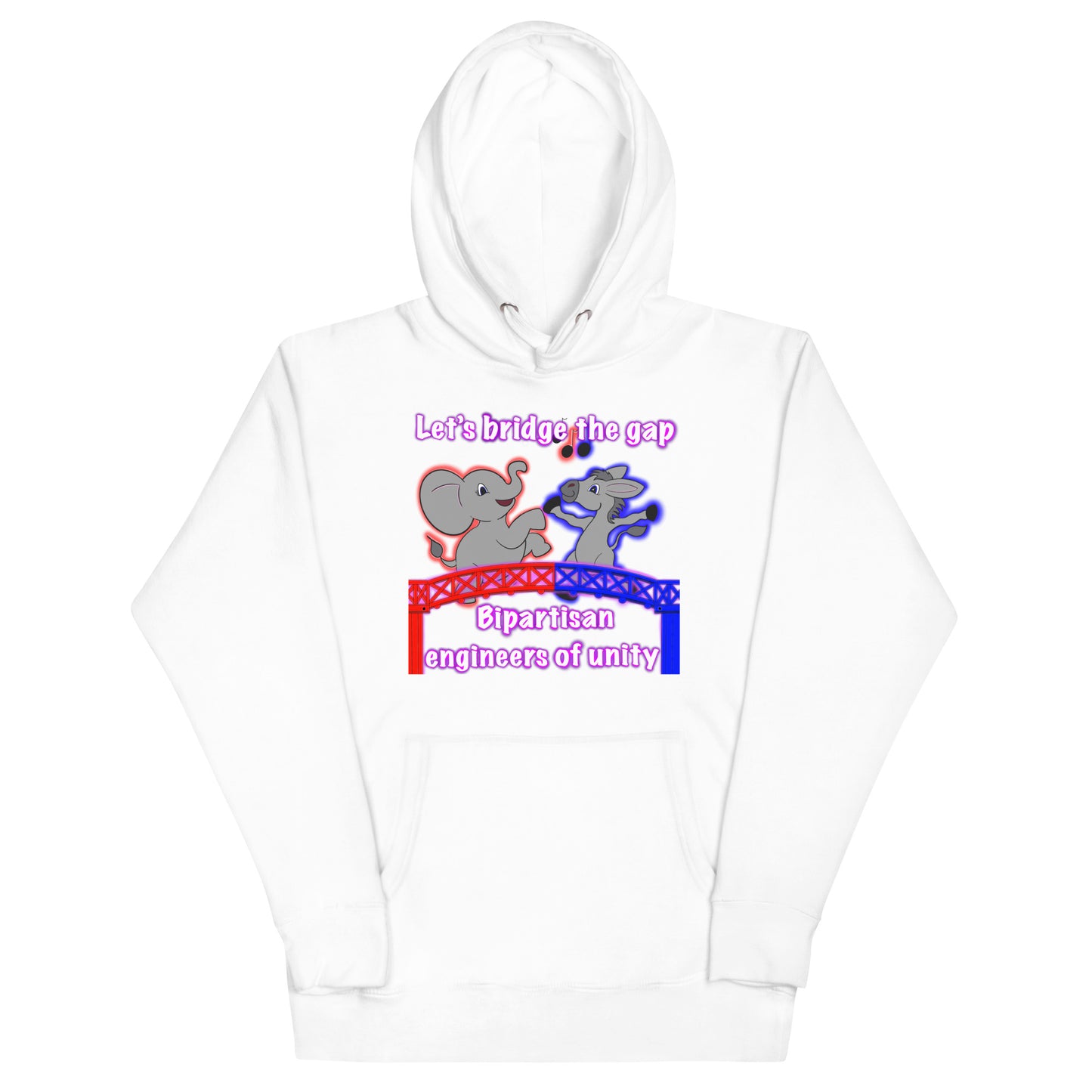 Bridge the gap Unisex Hoodie