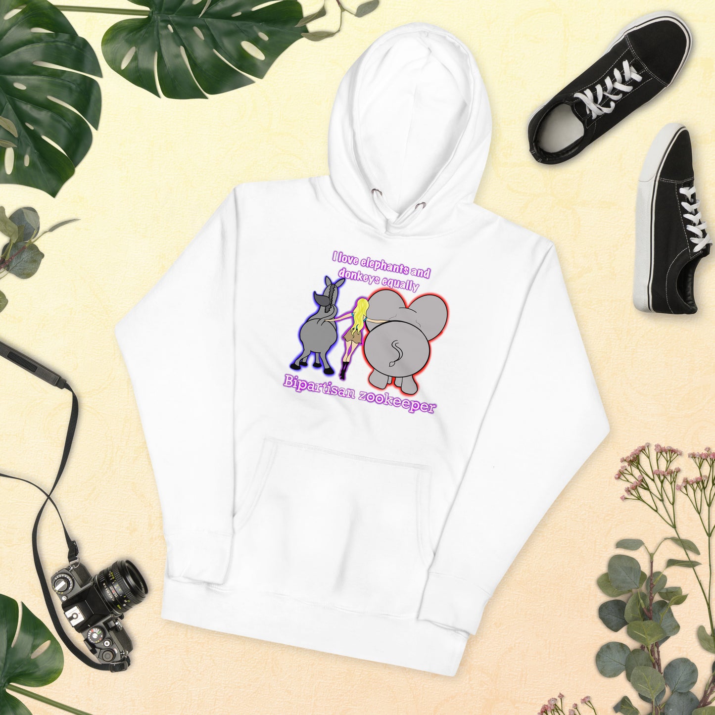 Bipartisan Zookeeper Unisex Hoodie