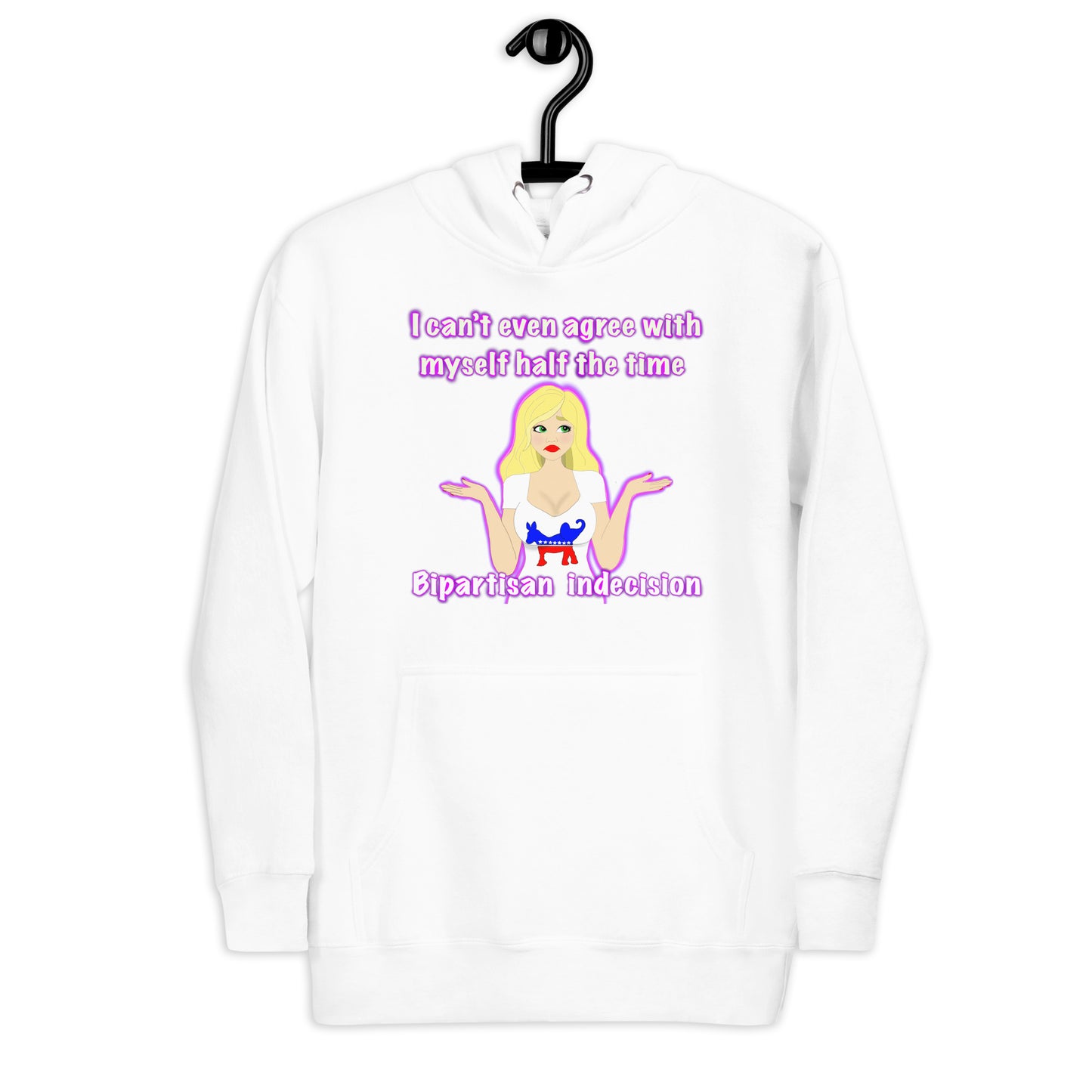 Bipartisan indecision Unisex Hoodie