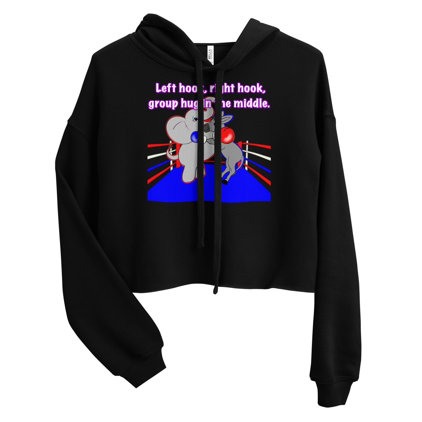 Group Hug Crop Hoodie
