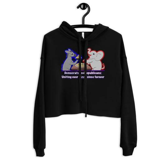 Pizza Crop Hoodie