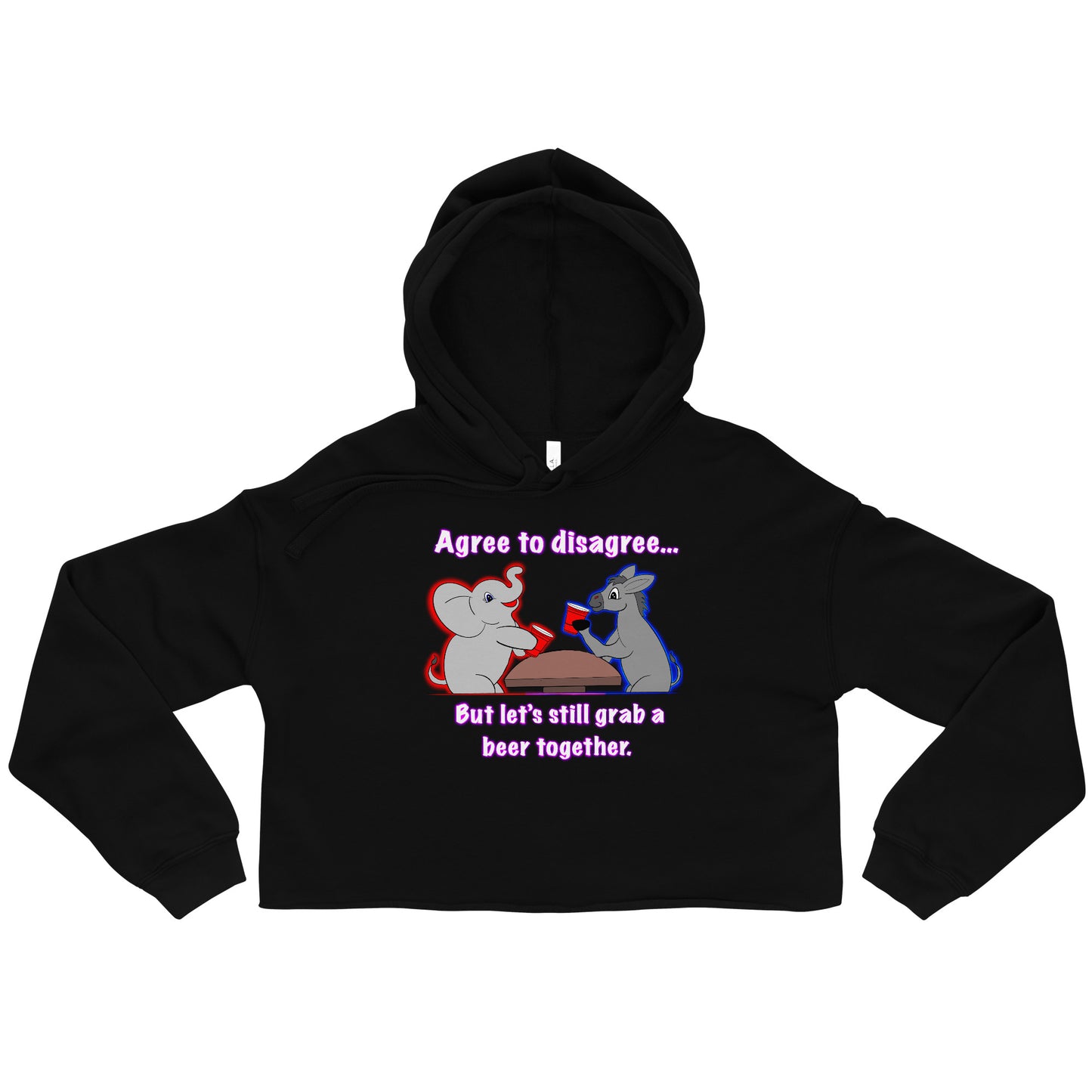 Beer Crop Hoodie