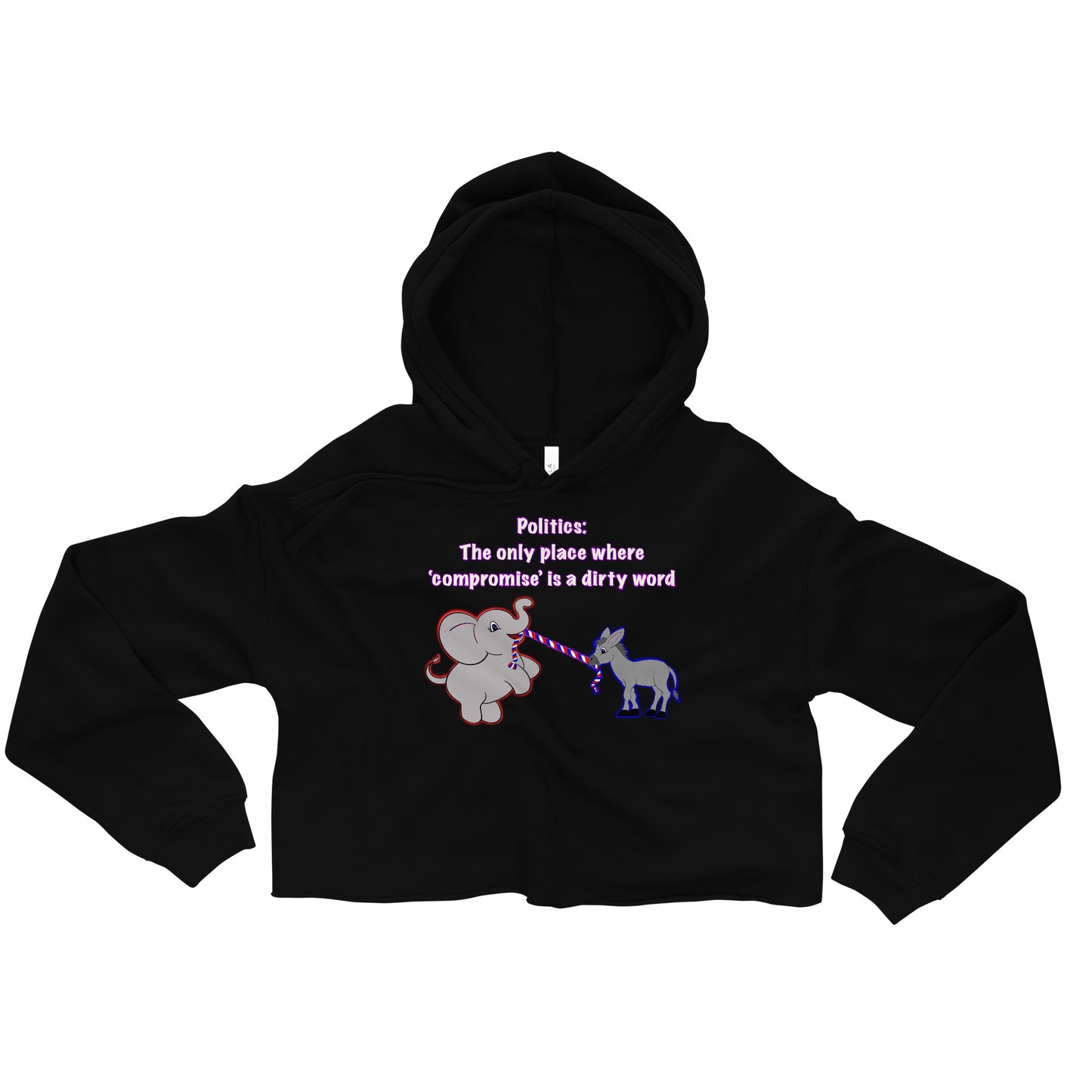 Compromise Crop Hoodie