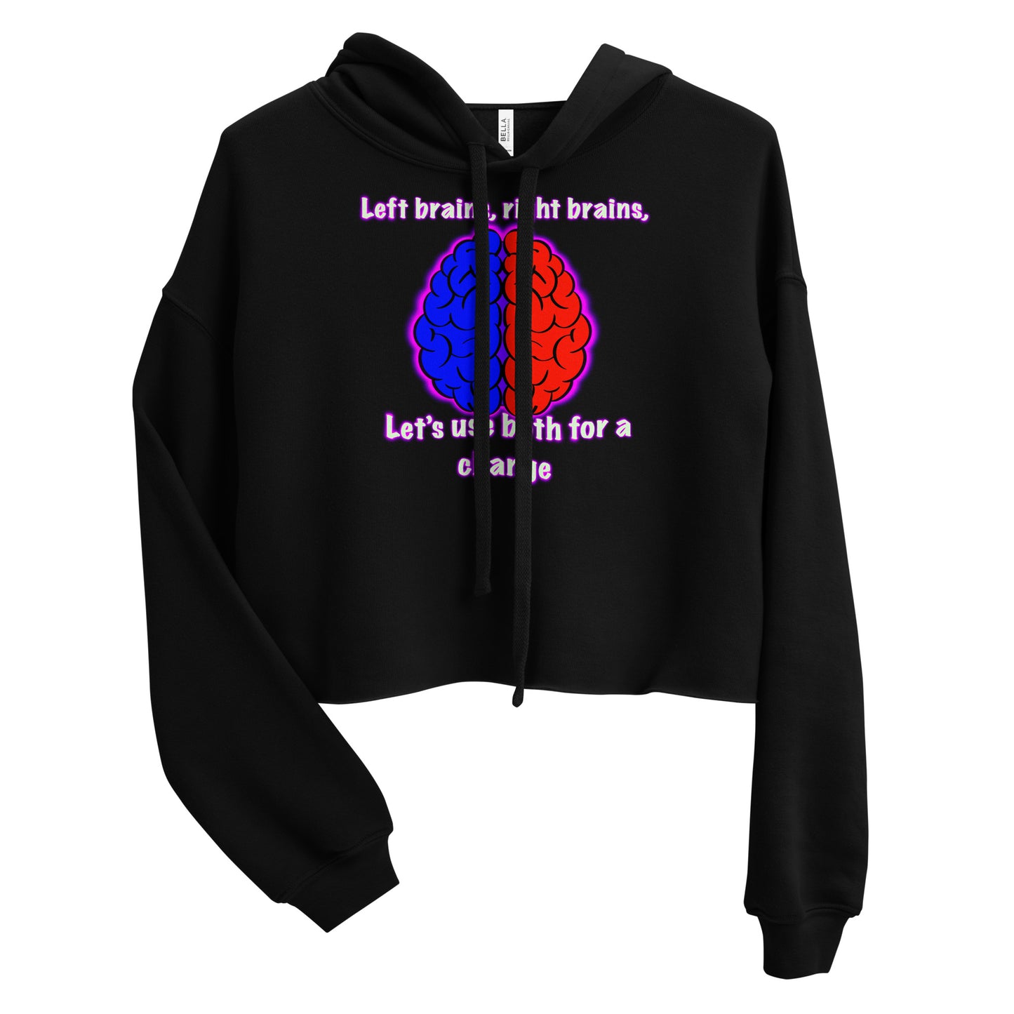Let's use both Crop Hoodie