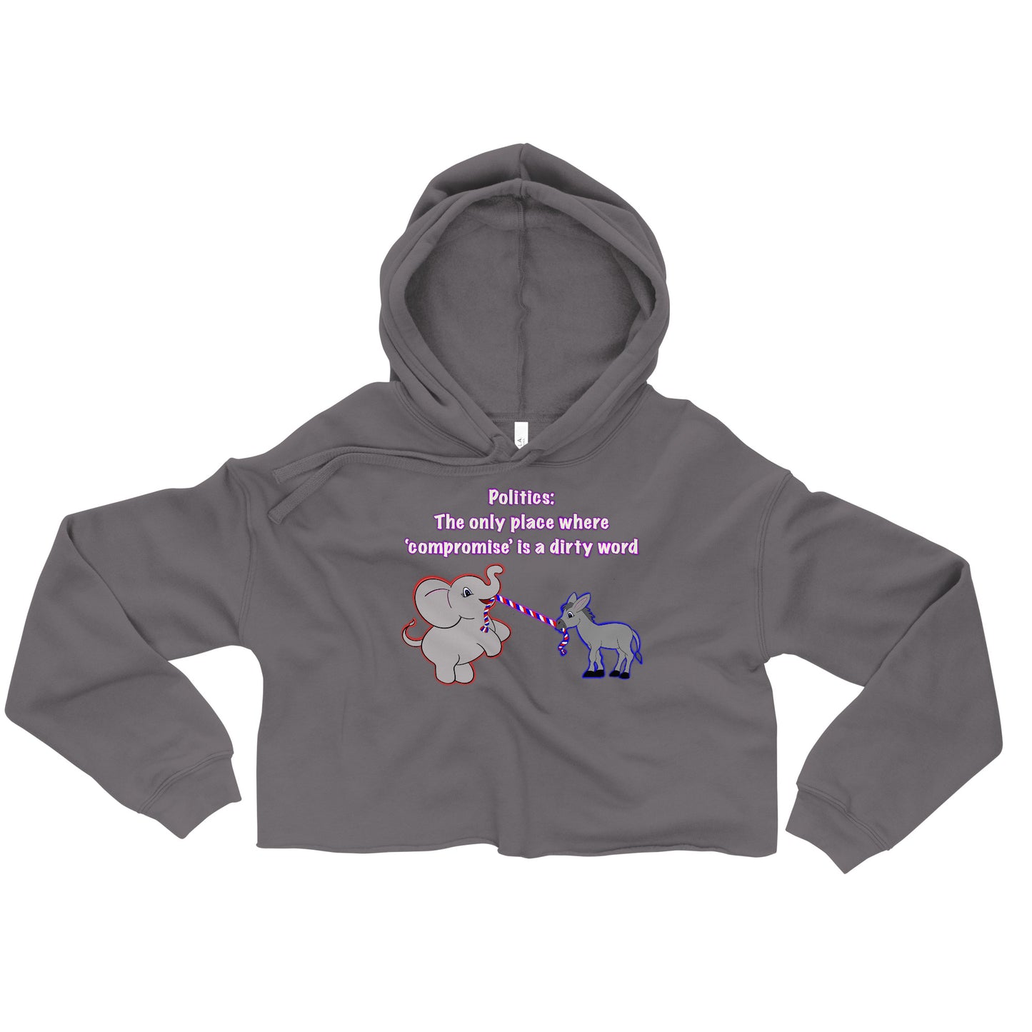 Compromise Crop Hoodie