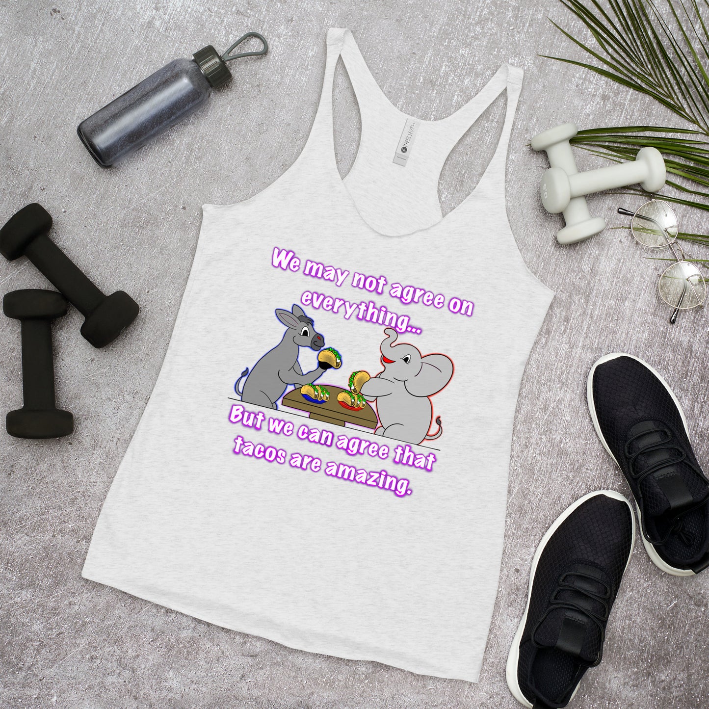 Tacos Women's Racerback Tank
