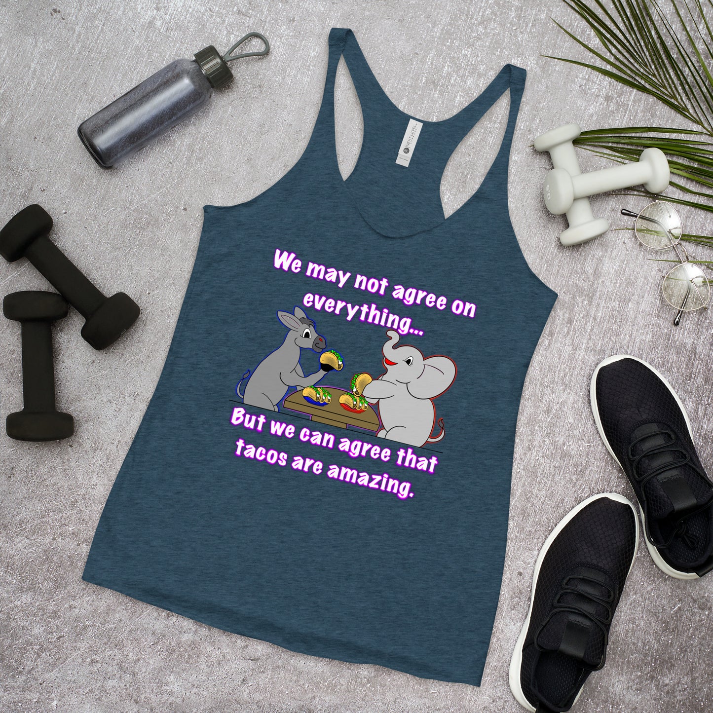 Tacos Women's Racerback Tank