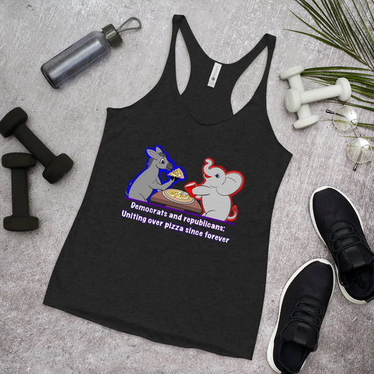 Pizza Women's Racerback Tank