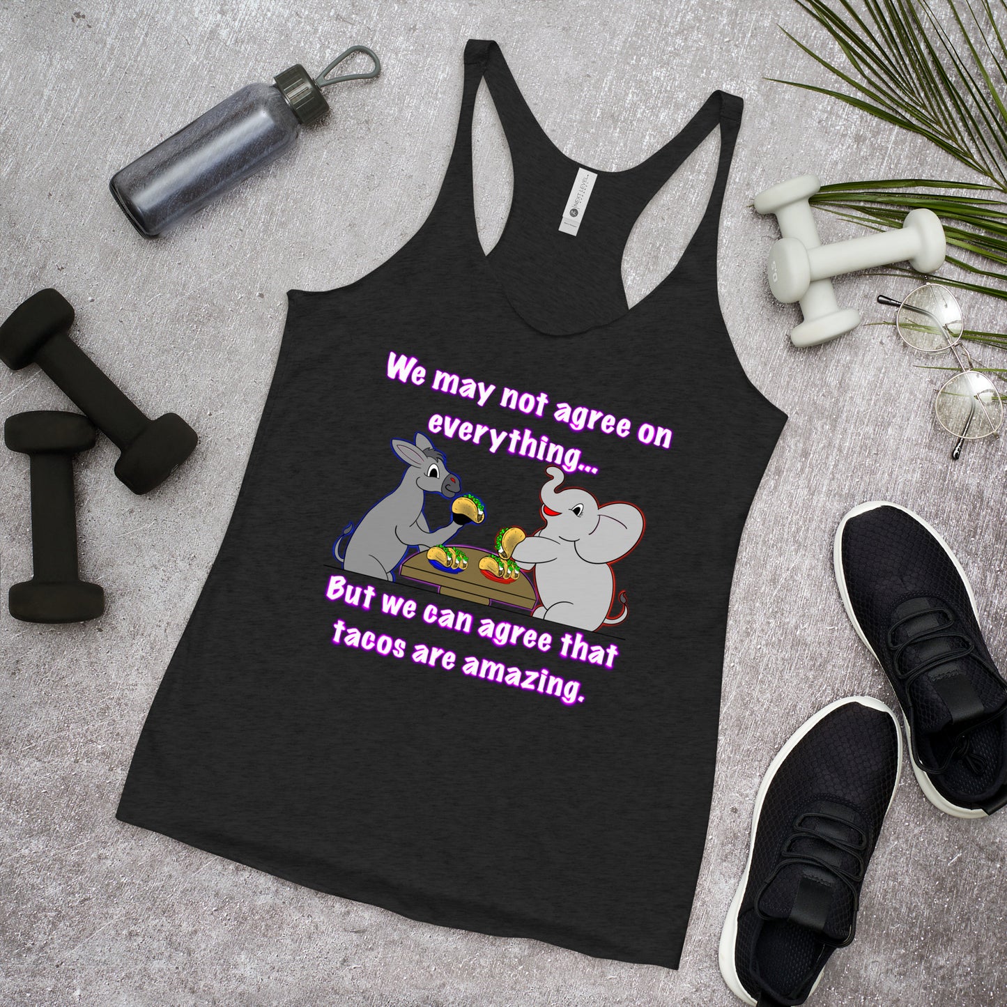 Tacos Women's Racerback Tank