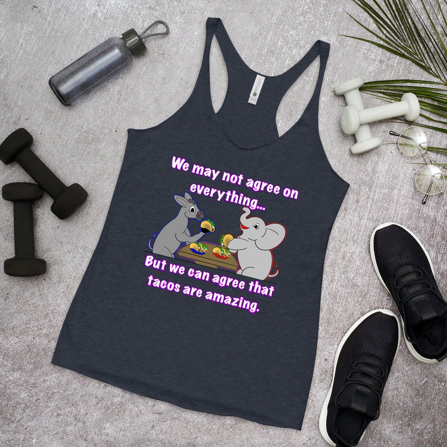 Tacos Women's Racerback Tank